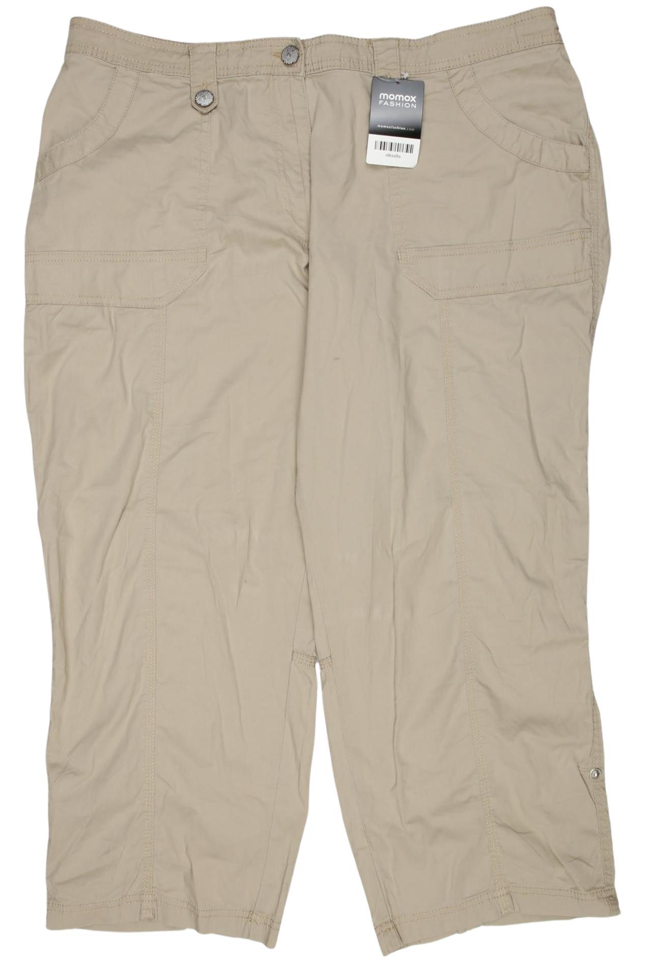 

Ulla Popken Damen Stoffhose, beige, Gr. 48