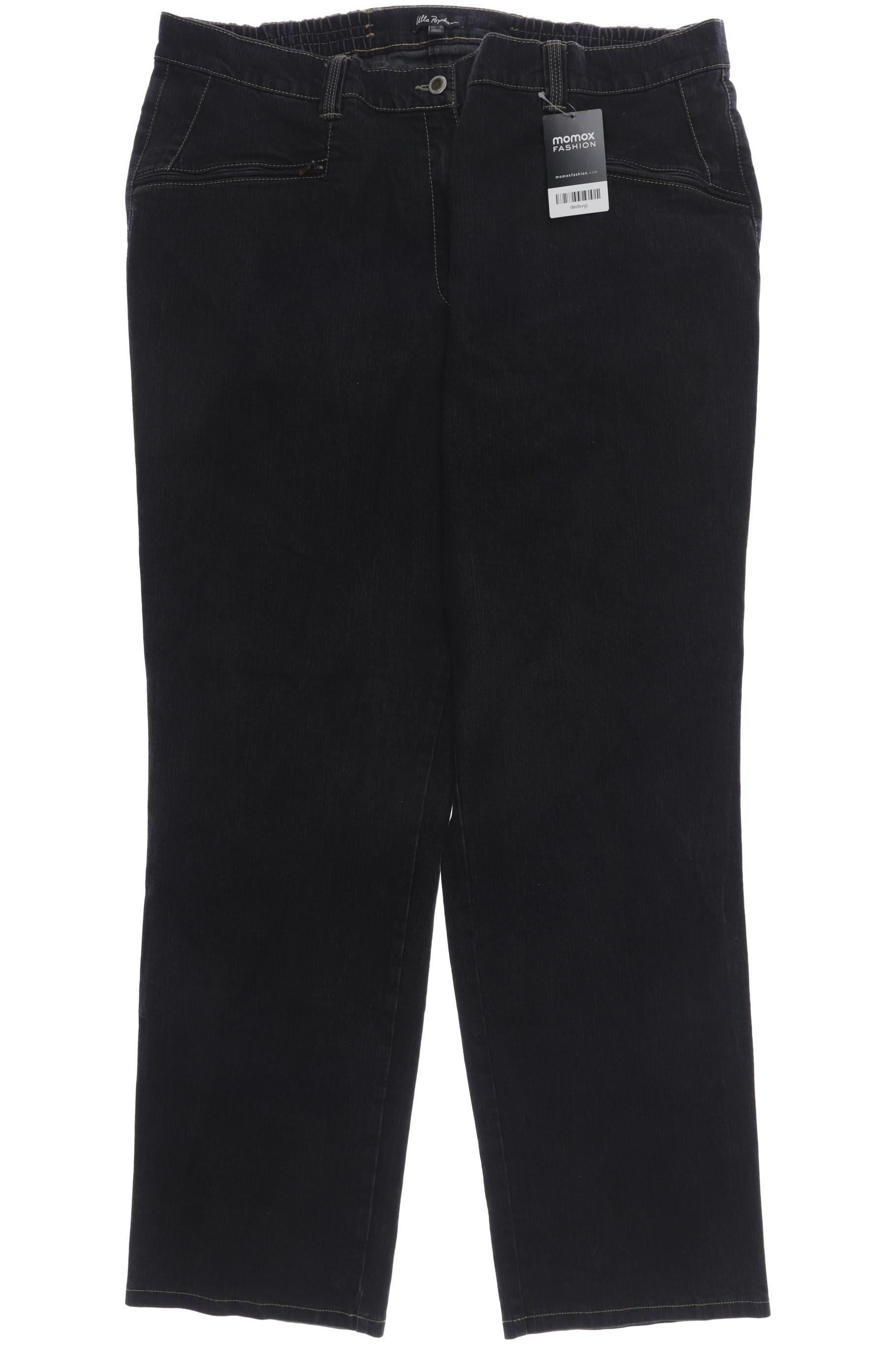 

Ulla Popken Damen Jeans, schwarz, Gr. 50