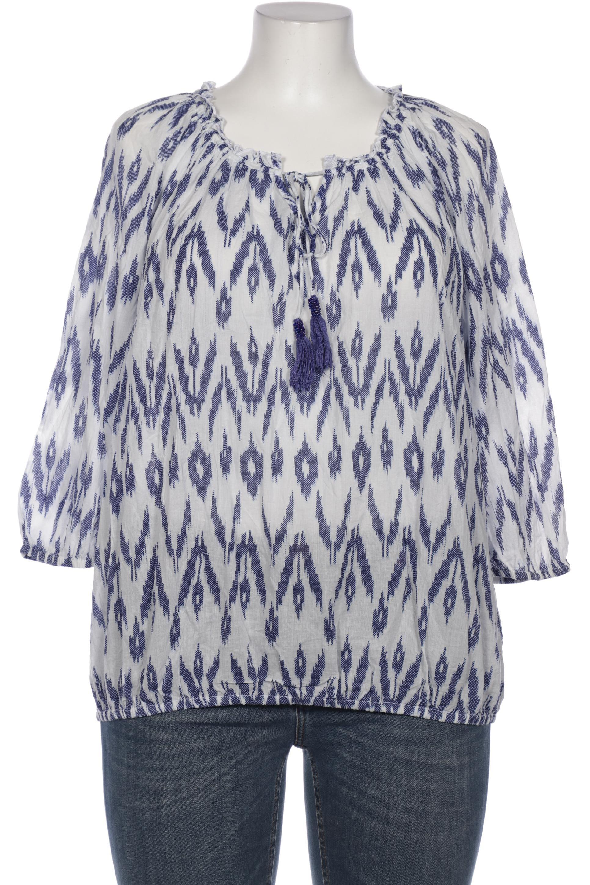 

Ulla Popken Damen Bluse, blau, Gr. 42