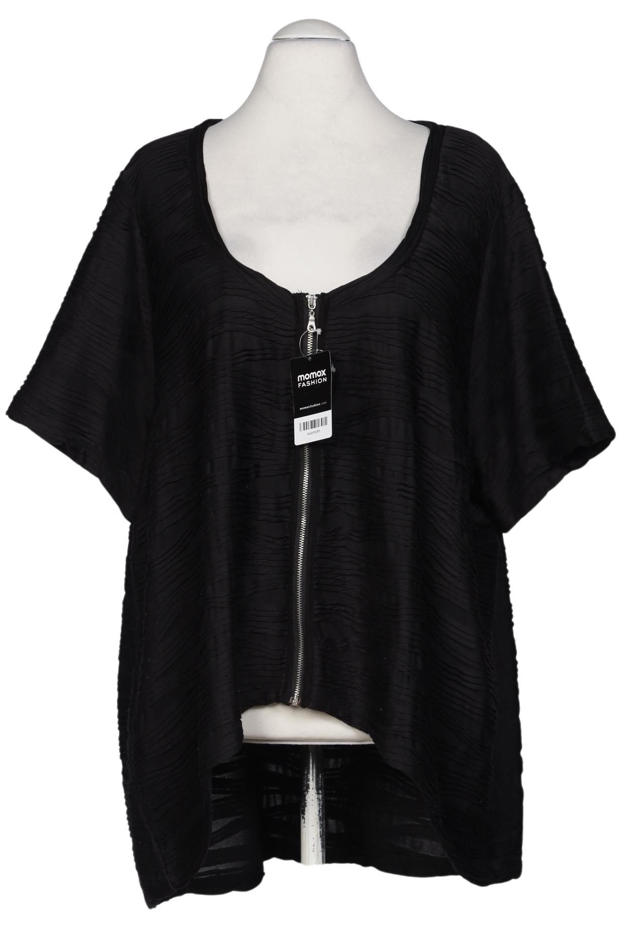 

Ulla Popken Damen Bluse, schwarz, Gr. 58