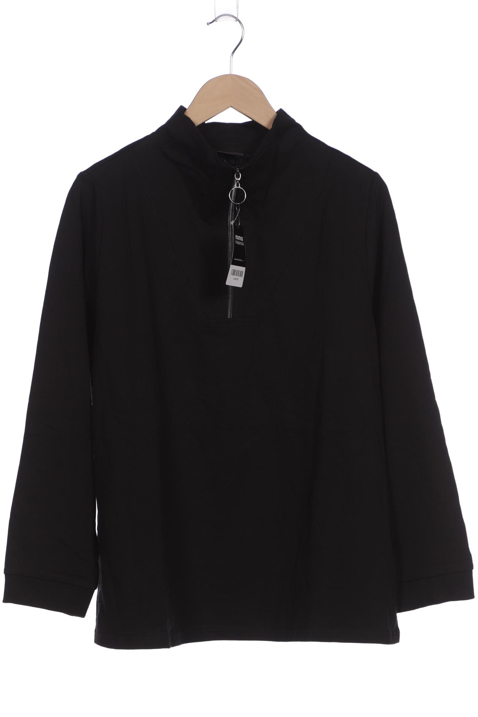 

Ulla Popken Damen Langarmshirt, schwarz, Gr. 46