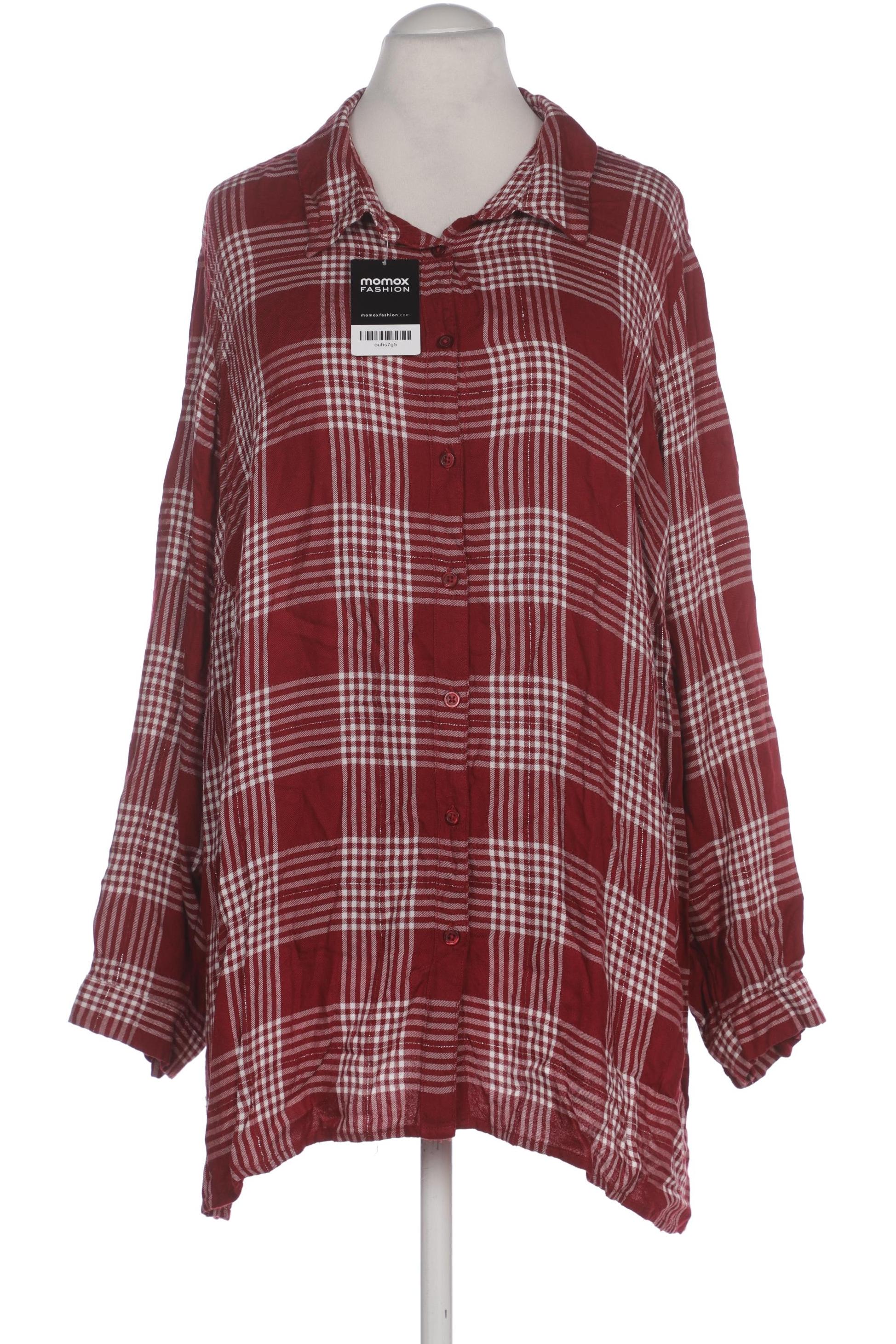 

Ulla Popken Damen Bluse, bordeaux, Gr. 54