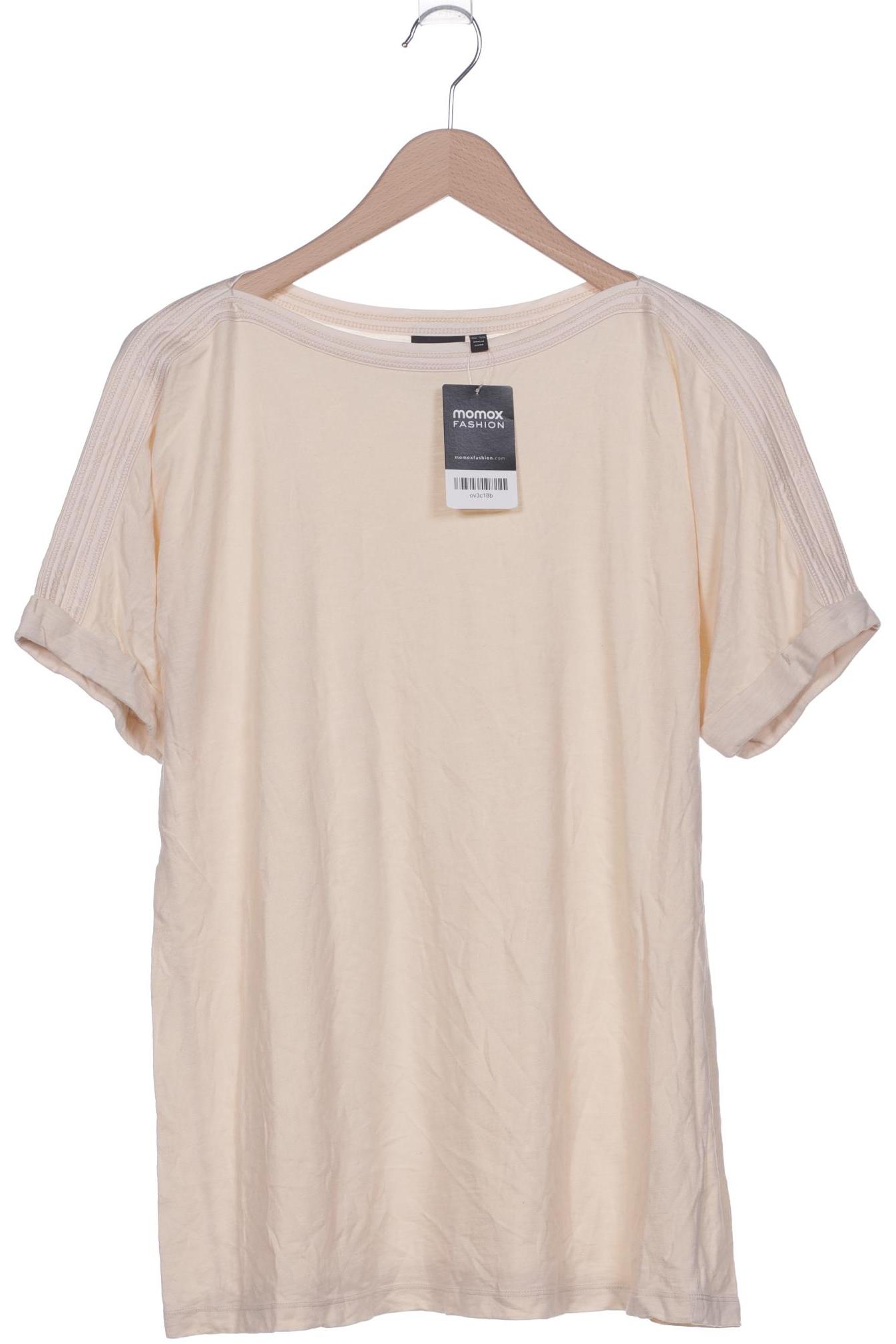

Ulla Popken Damen T-Shirt, cremeweiß, Gr. 42