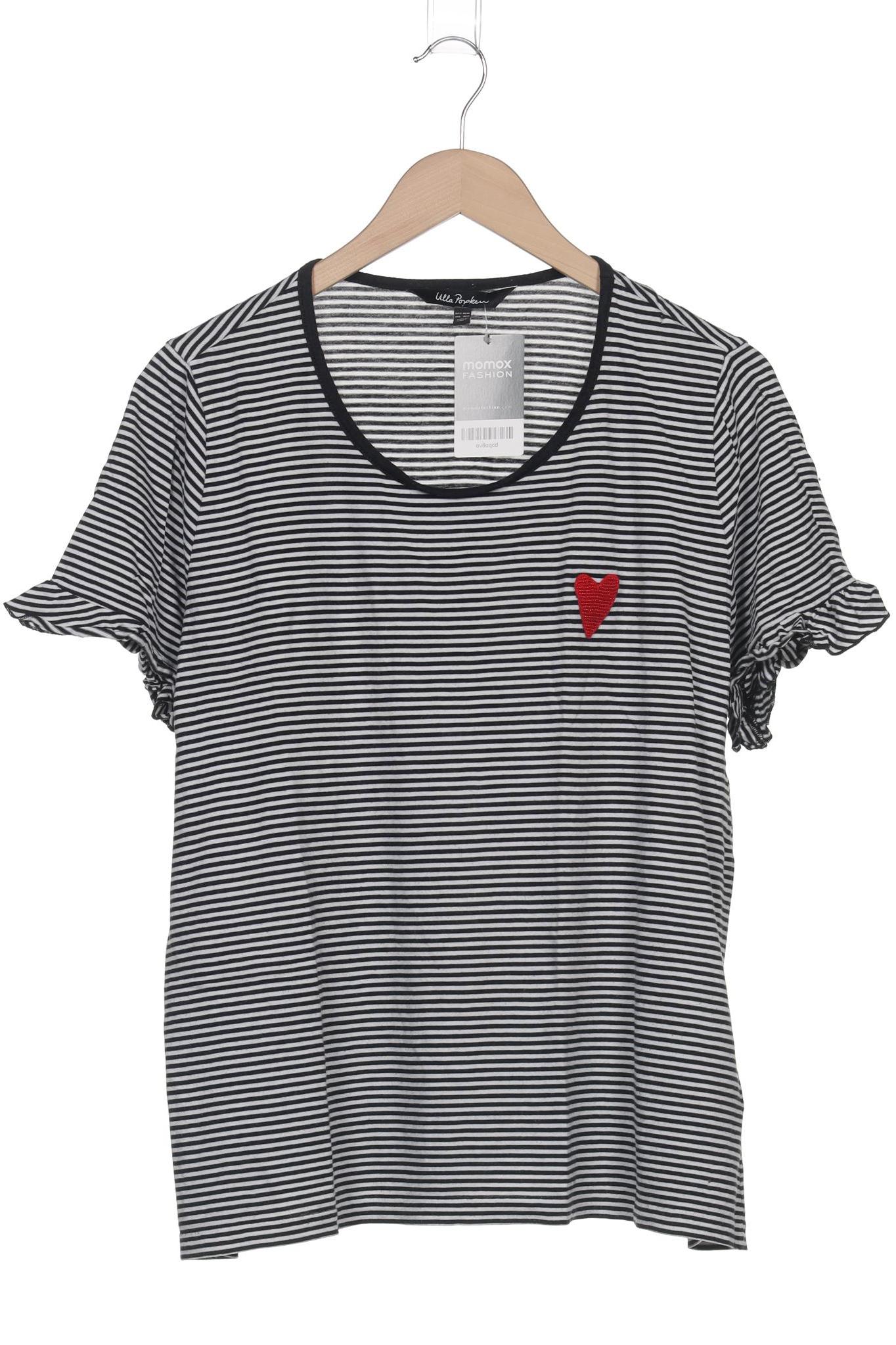 

Ulla Popken Damen T-Shirt, schwarz, Gr. 46
