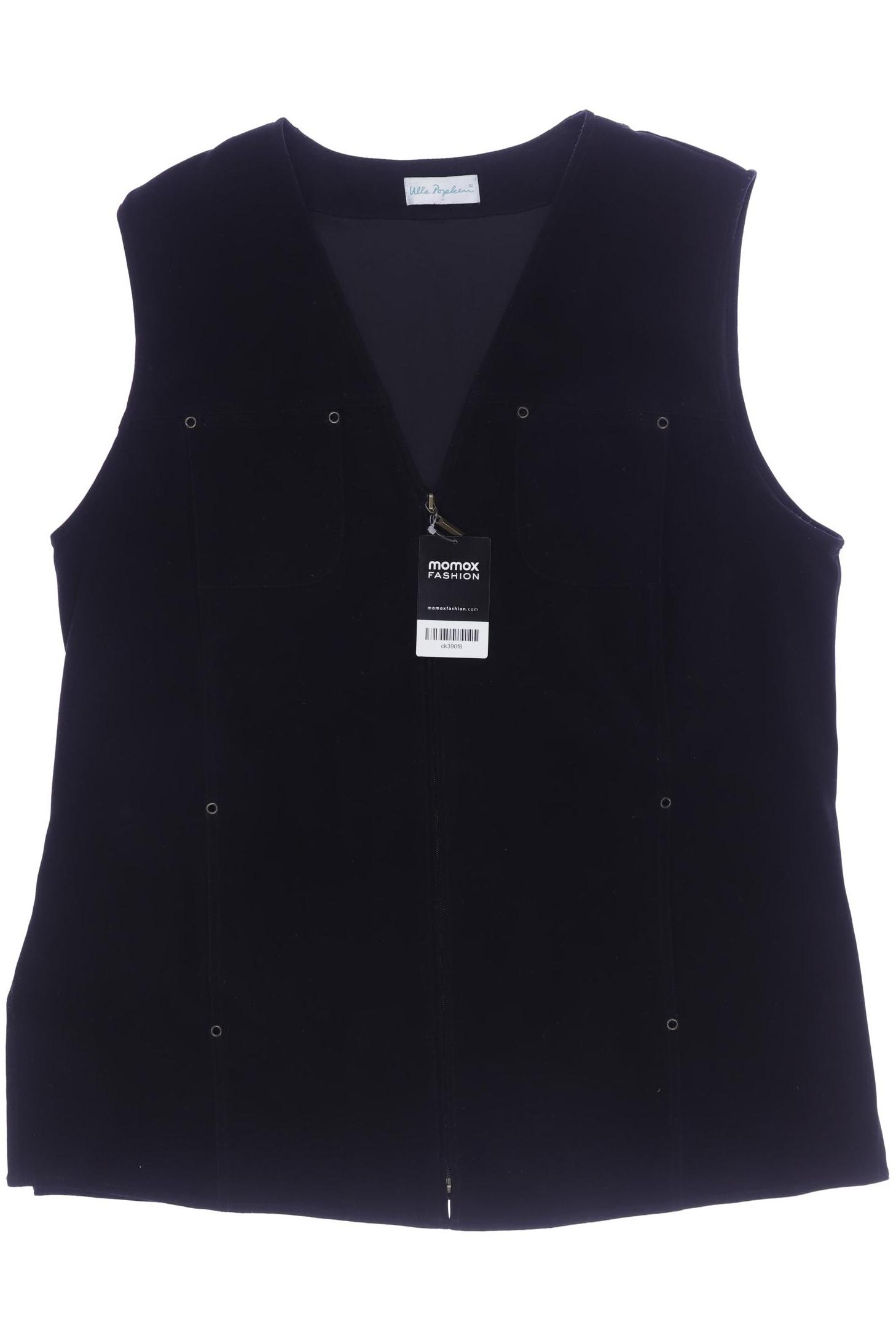

Ulla Popken Damen Weste, schwarz, Gr. 46