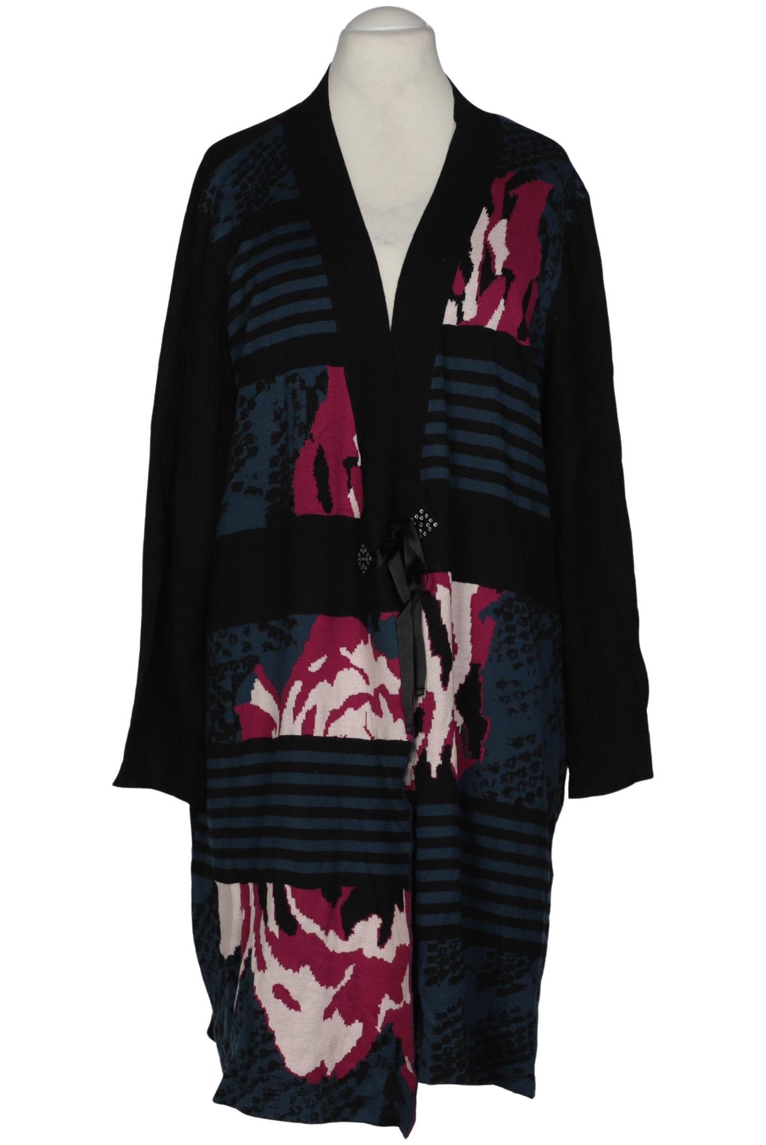 

Ulla Popken Damen Strickjacke, schwarz, Gr. 52