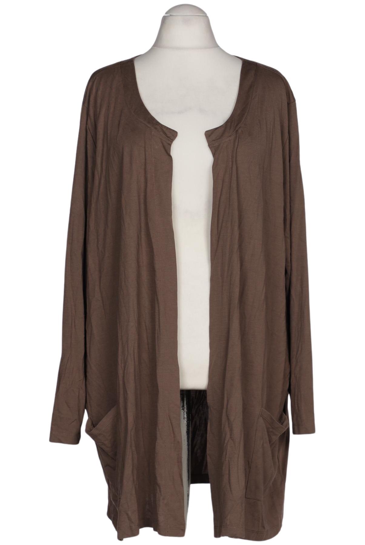 

Ulla Popken Damen Strickjacke, braun, Gr. 58