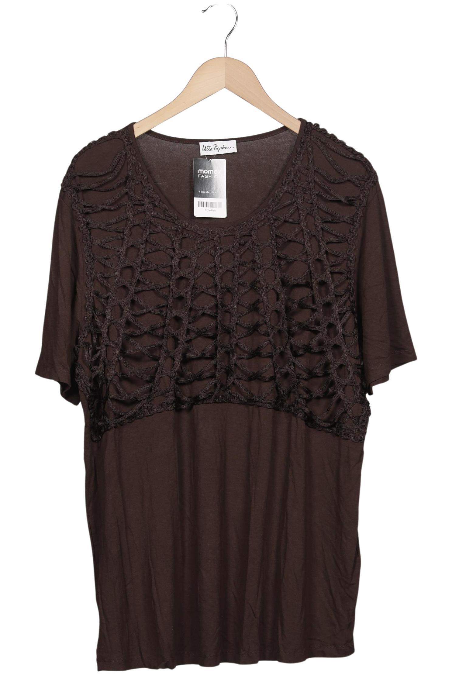 

Ulla Popken Damen T-Shirt, braun, Gr. 50
