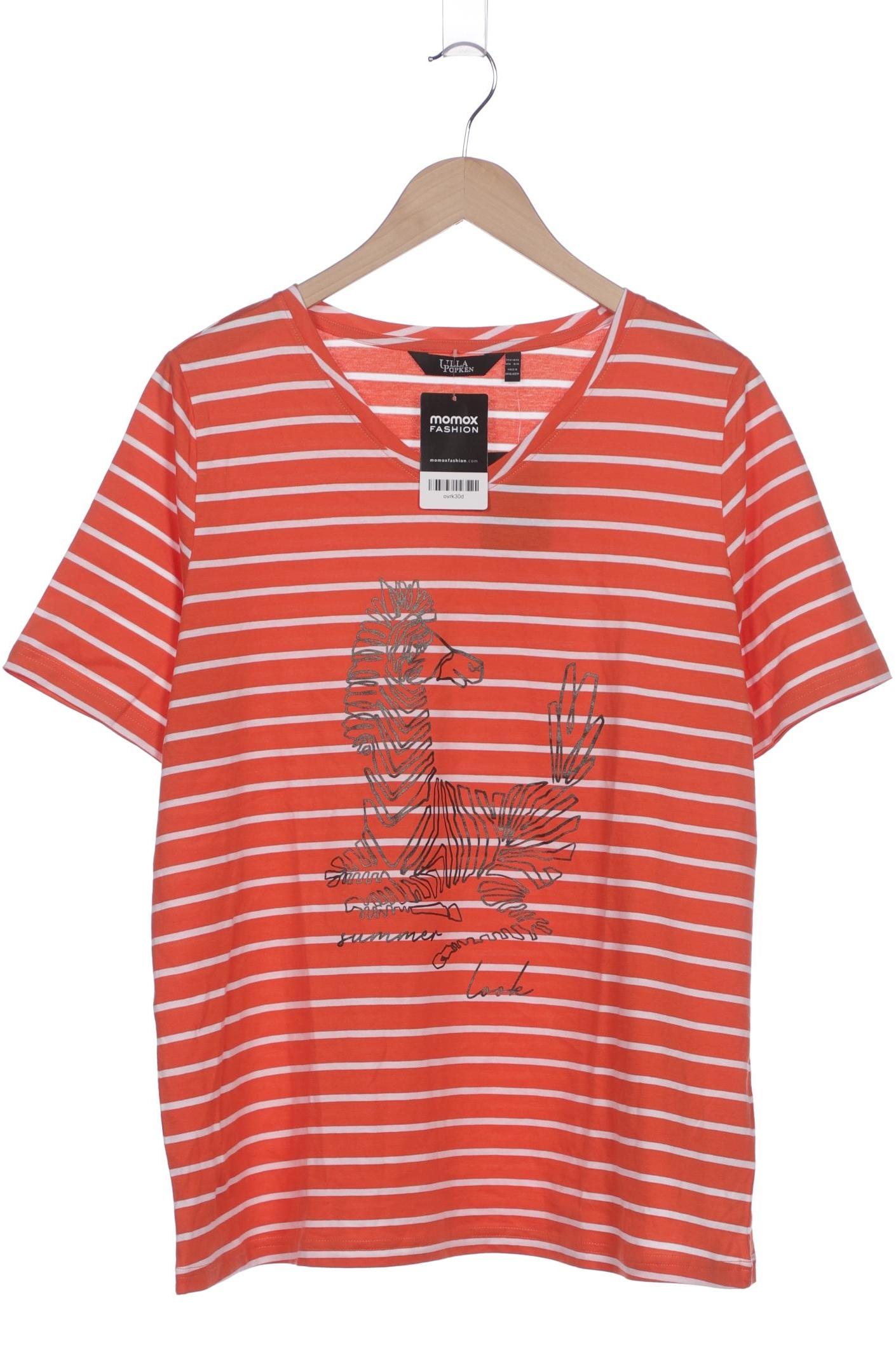 

Ulla Popken Damen T-Shirt, orange, Gr. 46