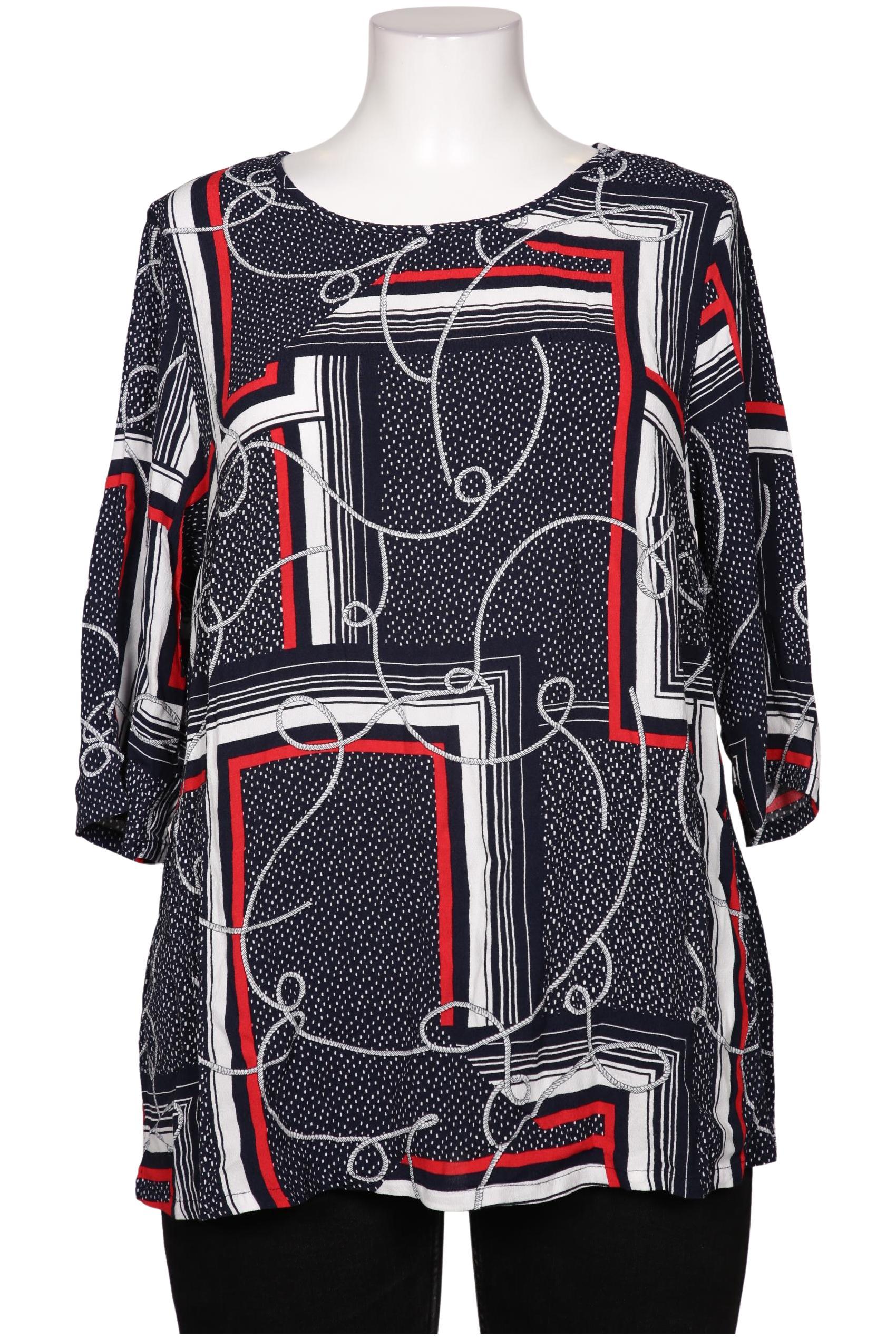 

Ulla Popken Damen Bluse, marineblau, Gr. 46
