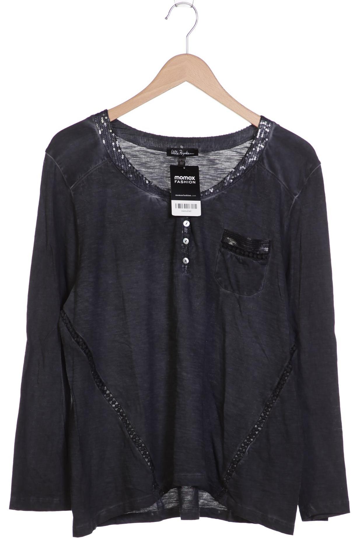 

Ulla Popken Damen Langarmshirt, grau