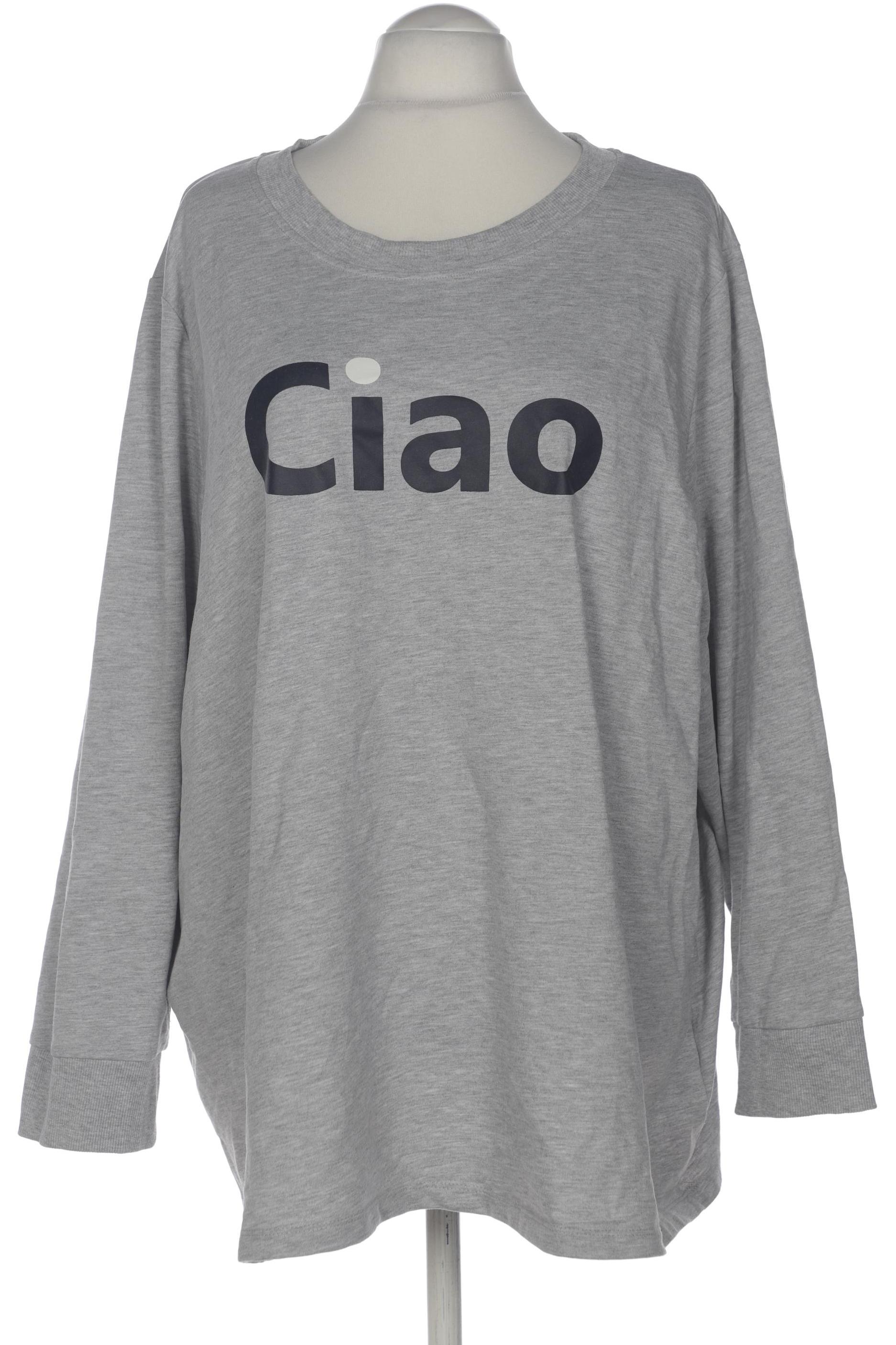 

Ulla Popken Damen Sweatshirt, grau, Gr. 58