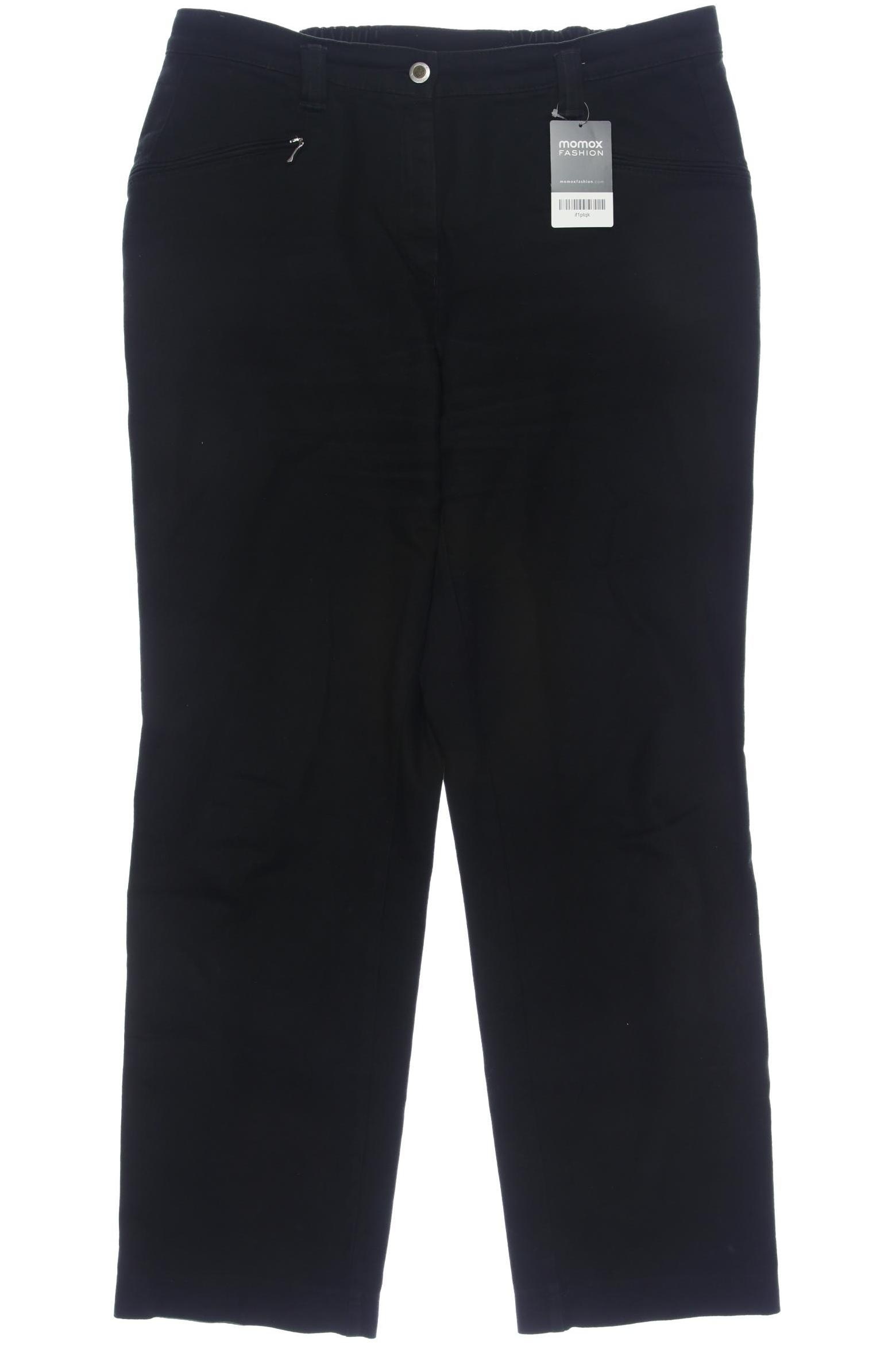 

Ulla Popken Damen Stoffhose, schwarz, Gr. 46