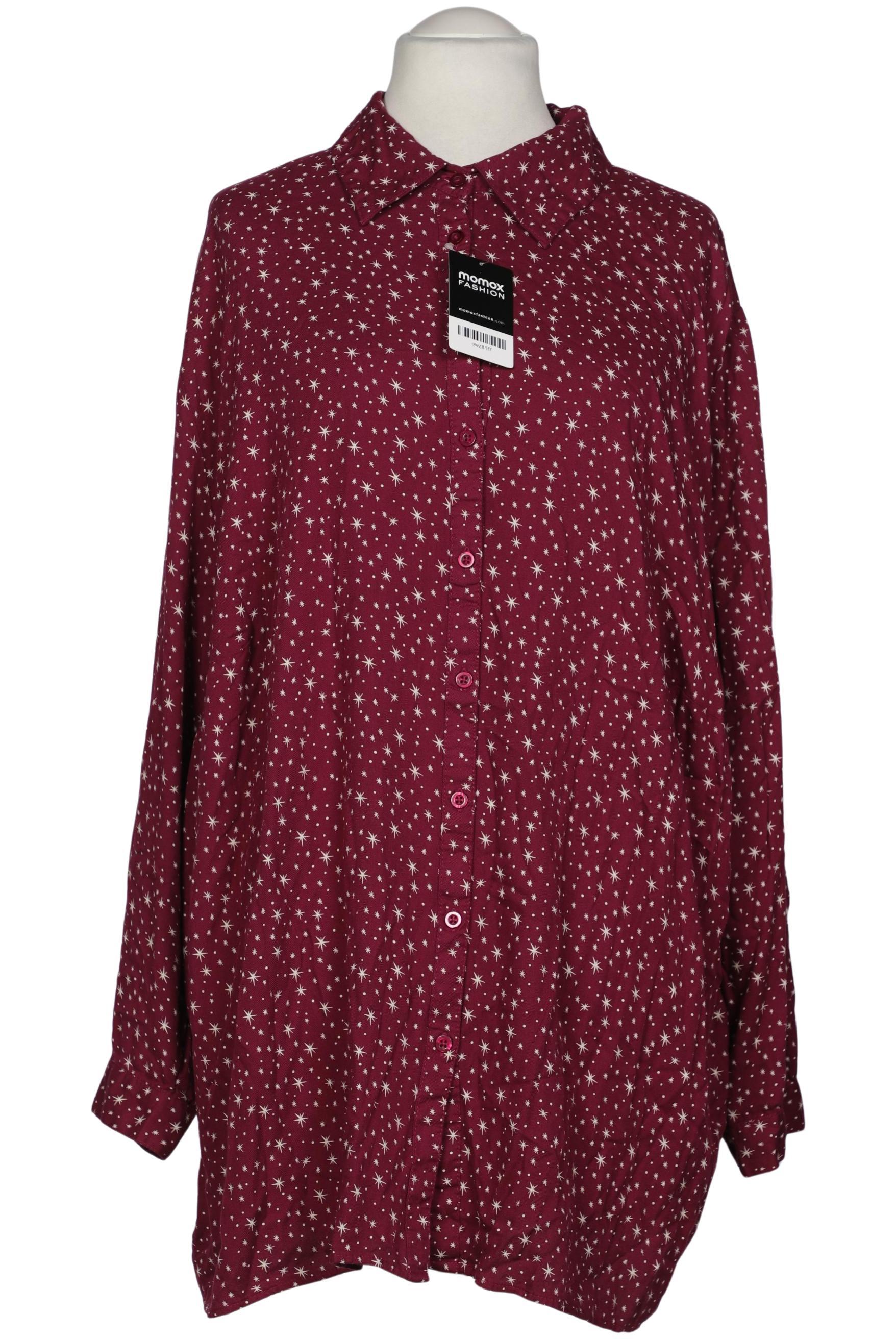

Ulla Popken Damen Bluse, bordeaux, Gr. 56