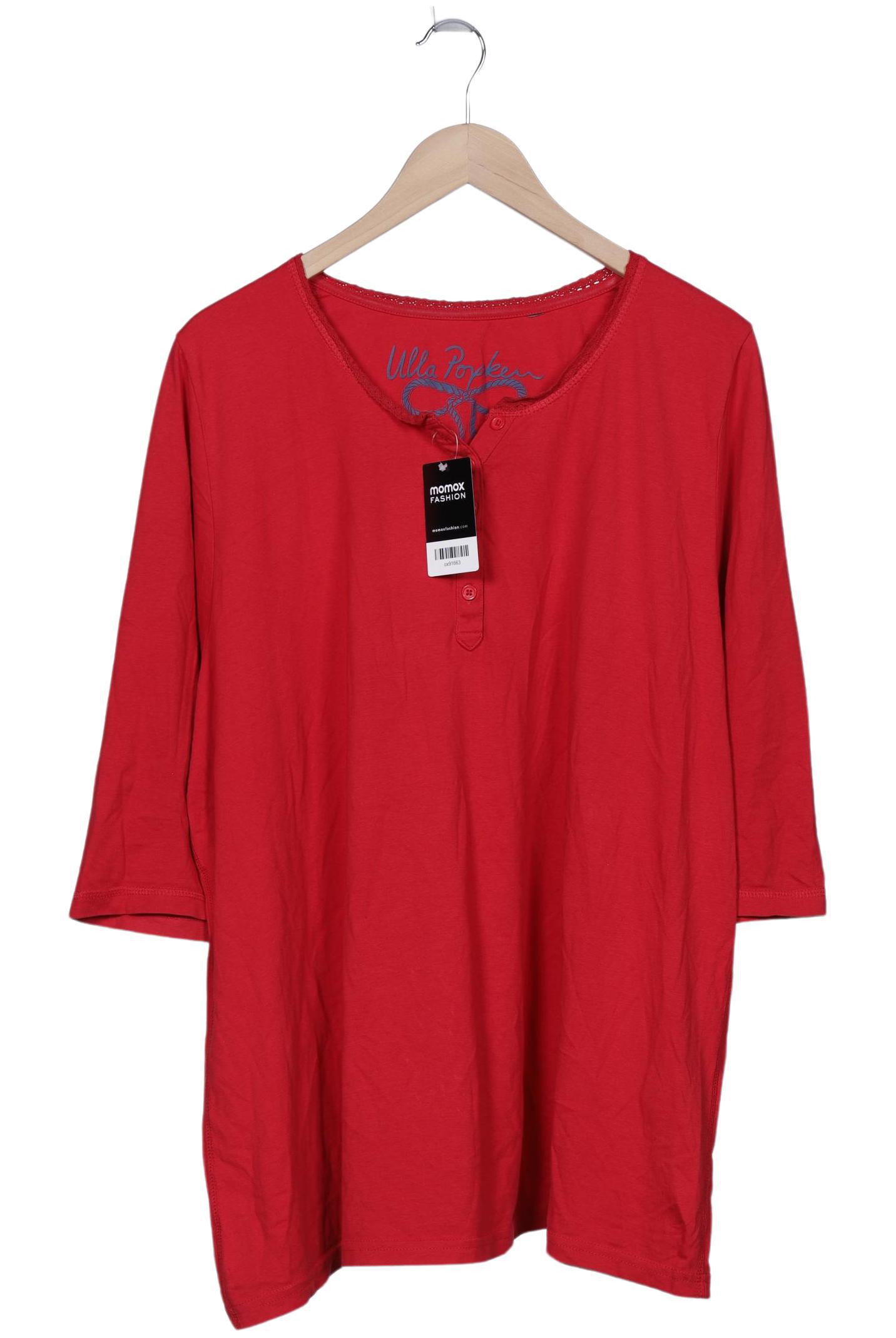 

Ulla Popken Damen T-Shirt, rot, Gr. 48