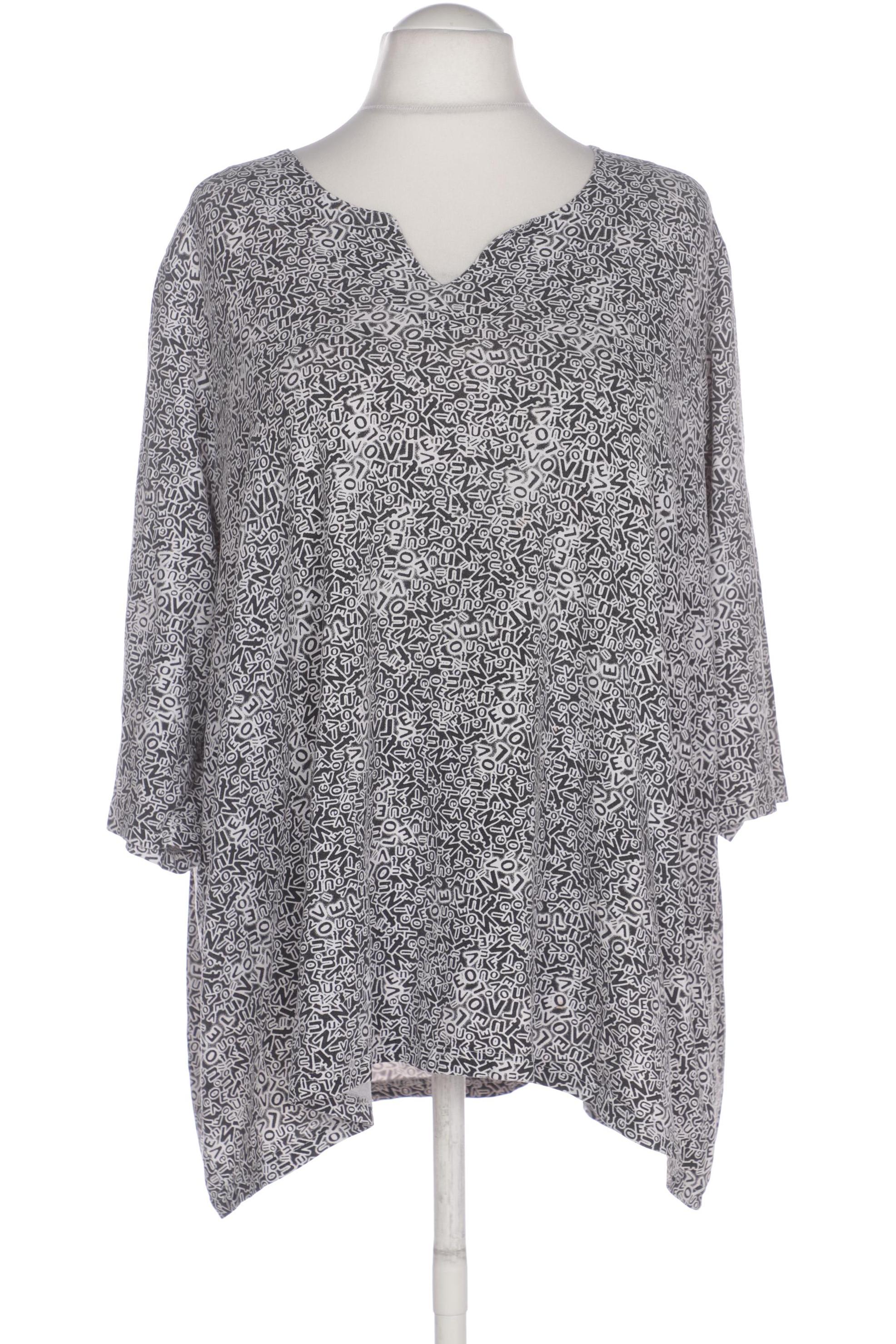 

Ulla Popken Damen T-Shirt, grau, Gr. 54