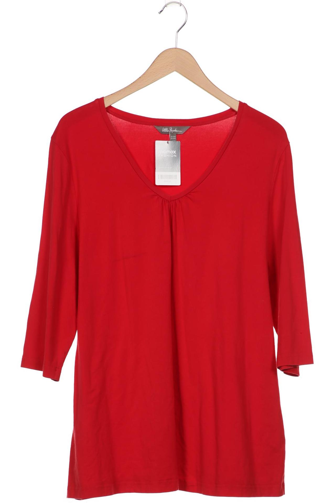 

Ulla Popken Damen Langarmshirt, rot