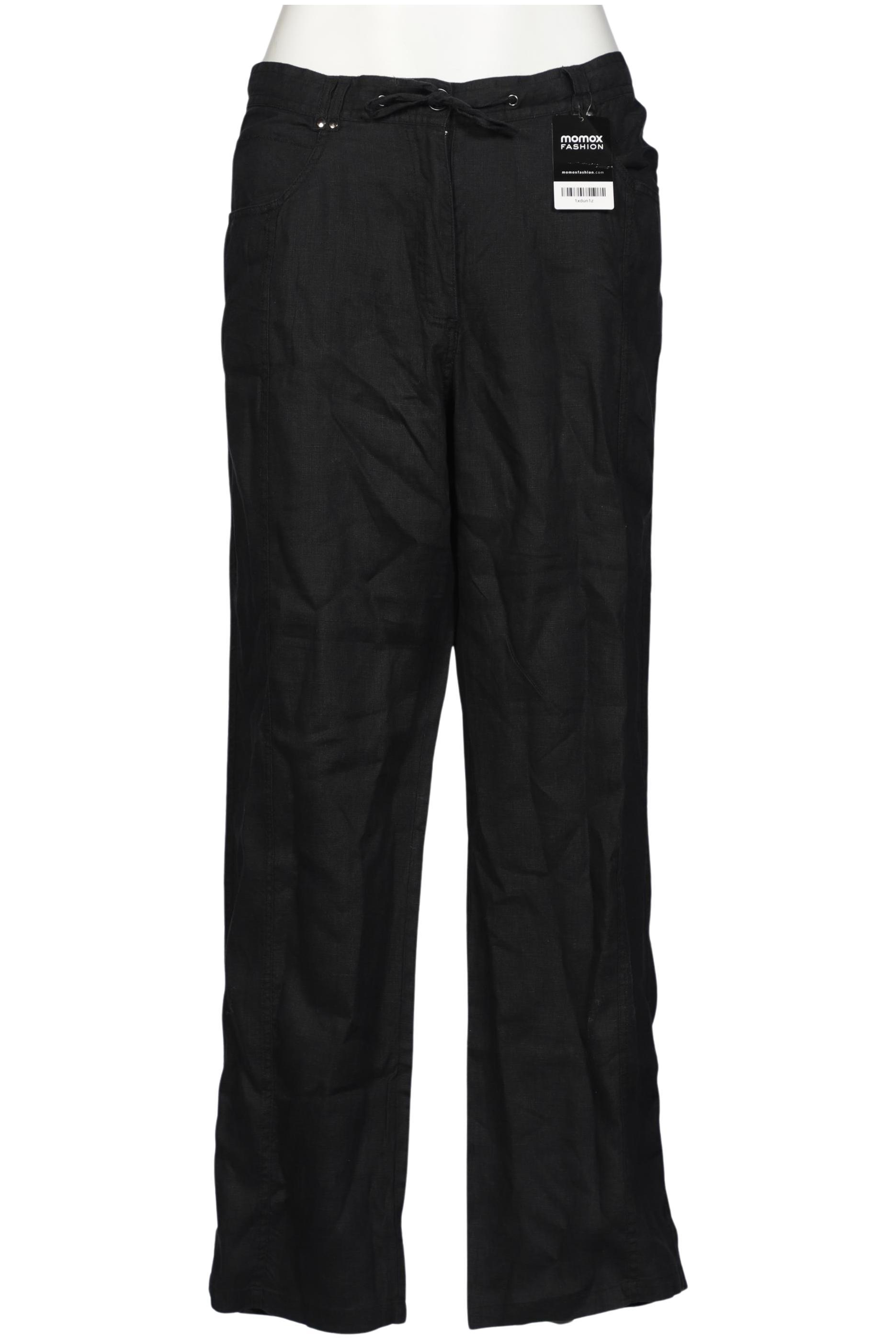 

Ulla Popken Damen Stoffhose, schwarz, Gr. 48