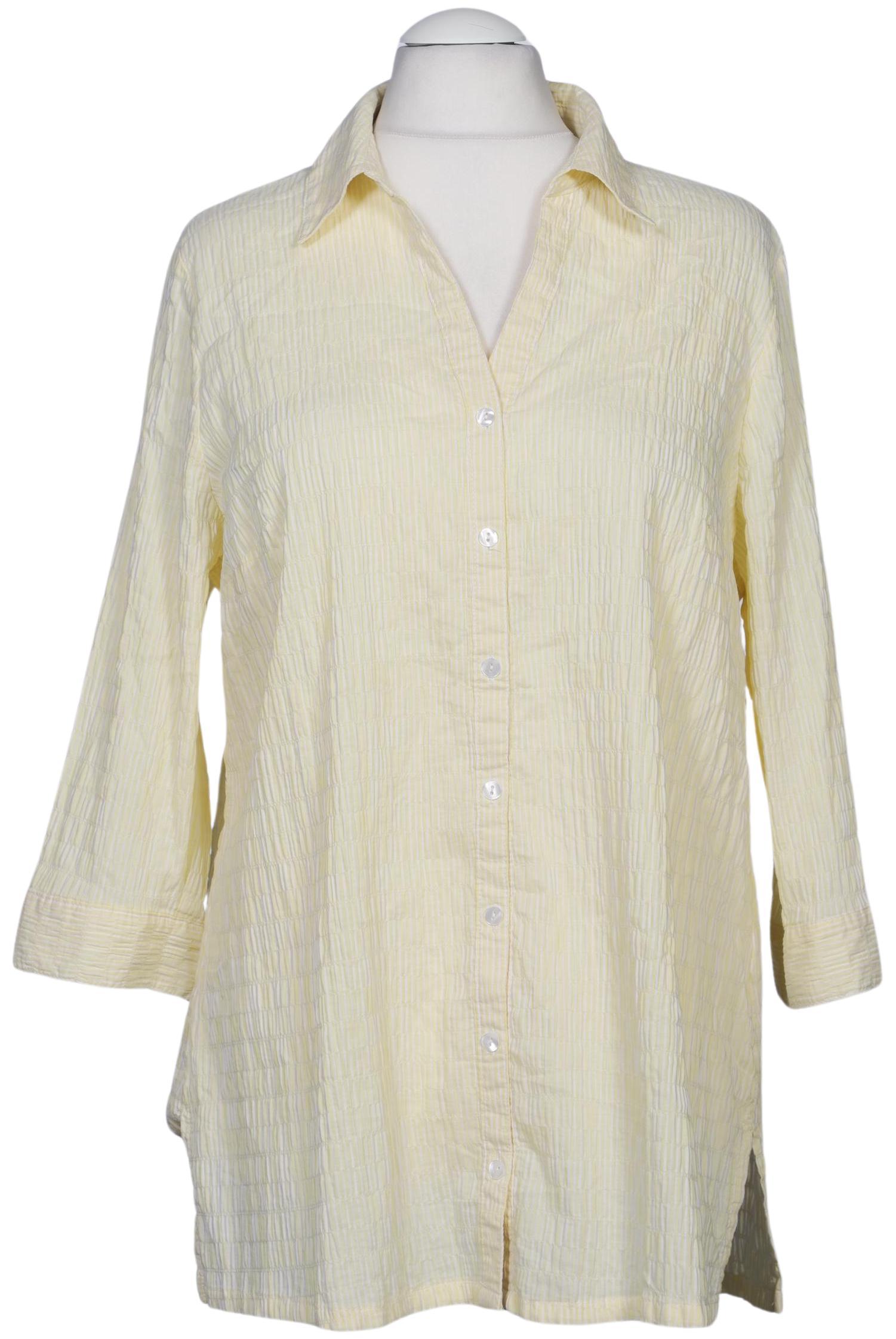 

Ulla Popken Damen Bluse, gelb, Gr. 46