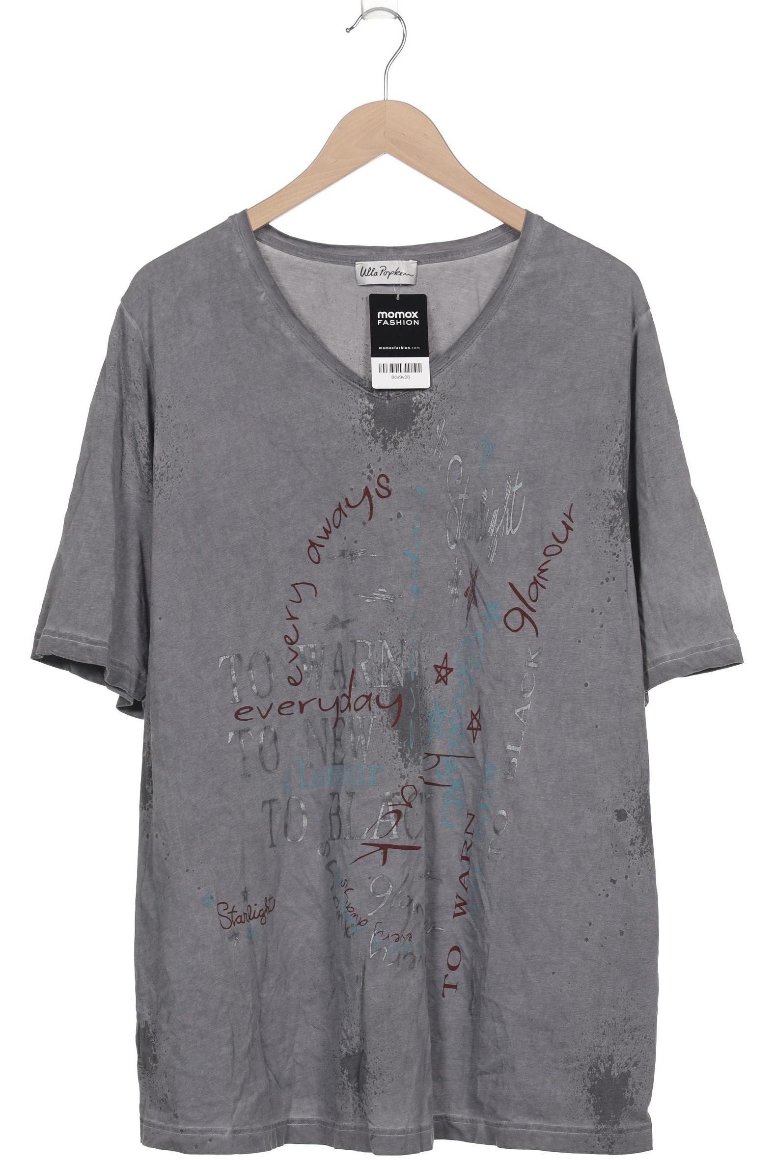 

Ulla Popken Damen T-Shirt, grau, Gr. 50