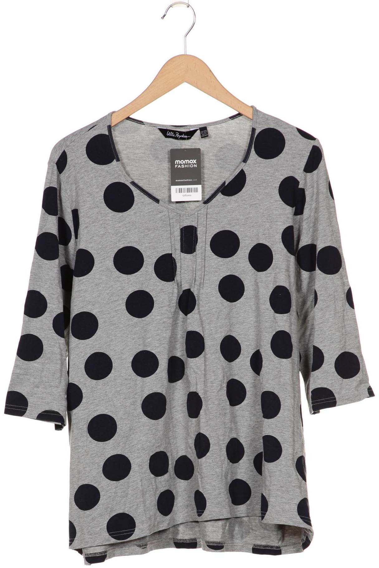 

Ulla Popken Damen Langarmshirt, grau