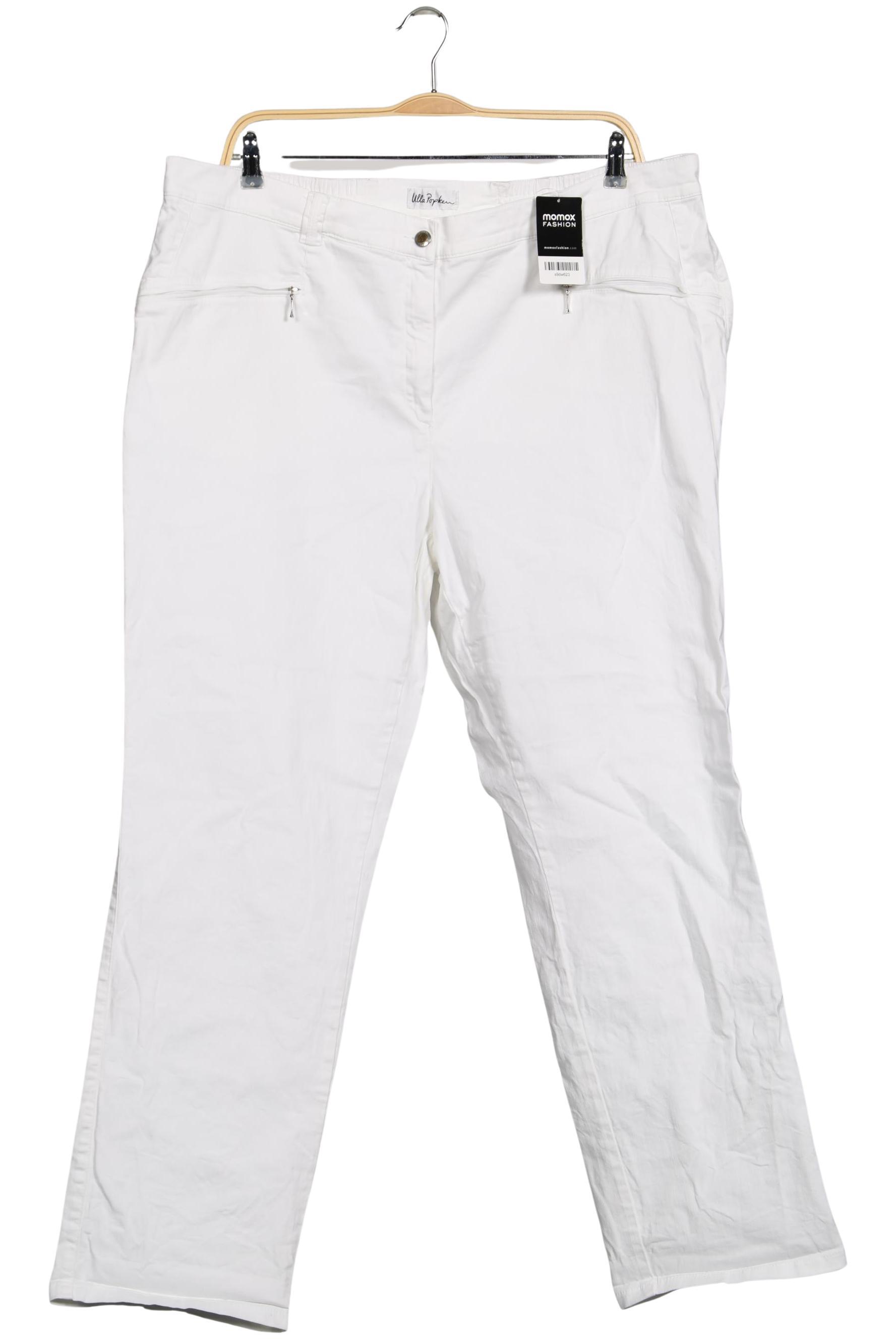 

Ulla Popken Damen Stoffhose, weiß, Gr. 54