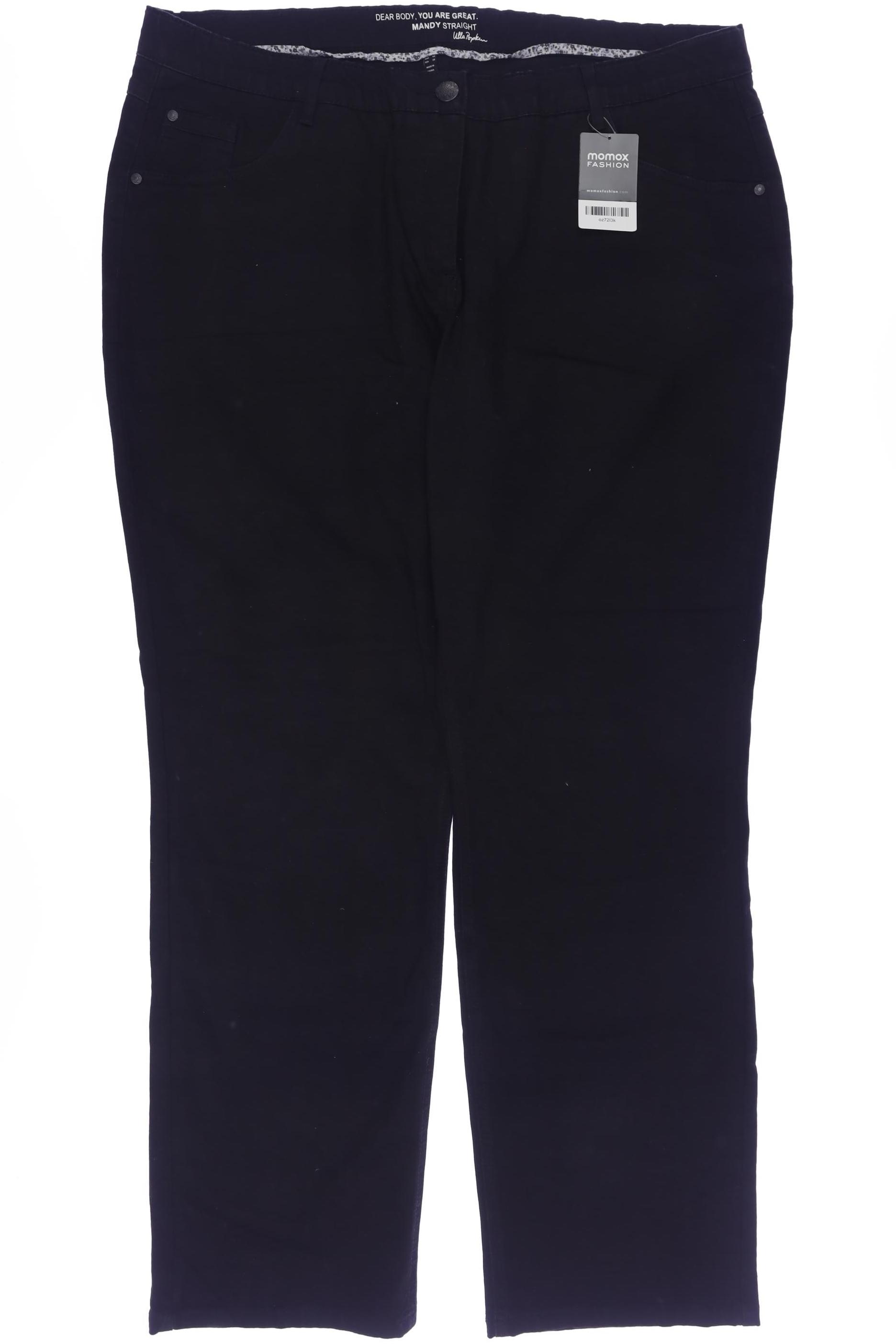 

Ulla Popken Damen Jeans, schwarz, Gr. 50
