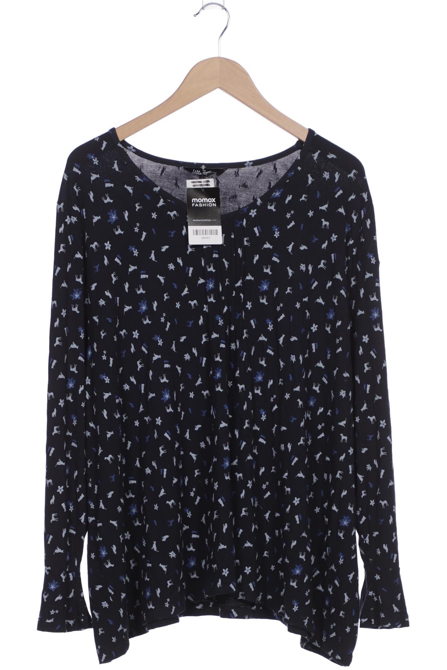 

Ulla Popken Damen Langarmshirt, marineblau, Gr. 48