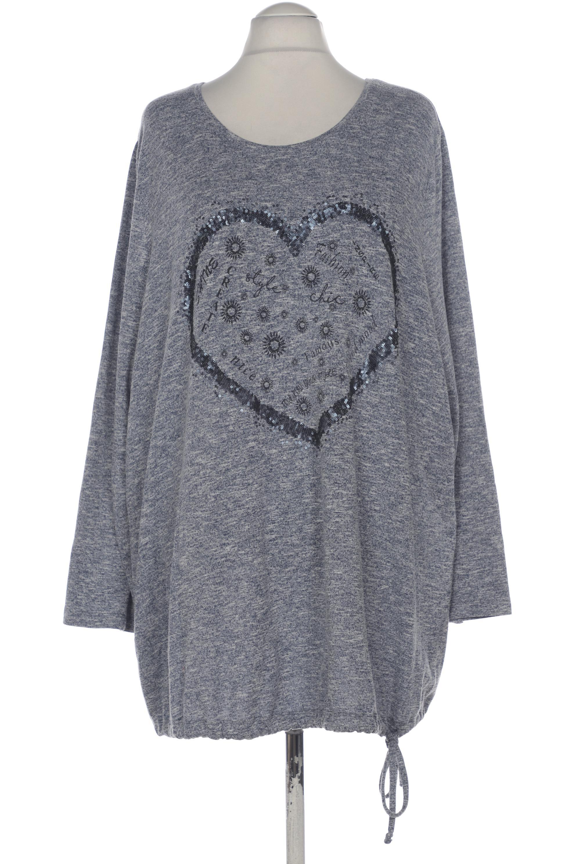 

Ulla Popken Damen Sweatshirt, blau, Gr. 58