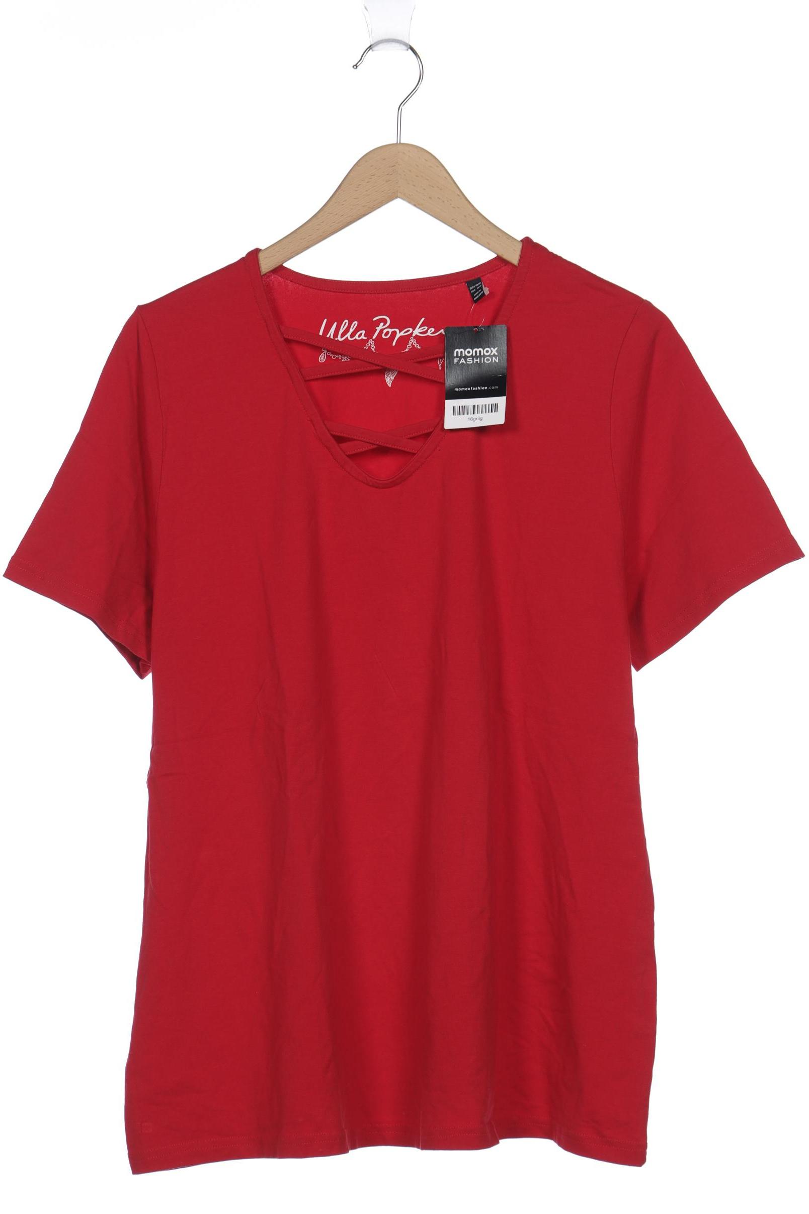 

Ulla Popken Damen T-Shirt, rot, Gr. 46