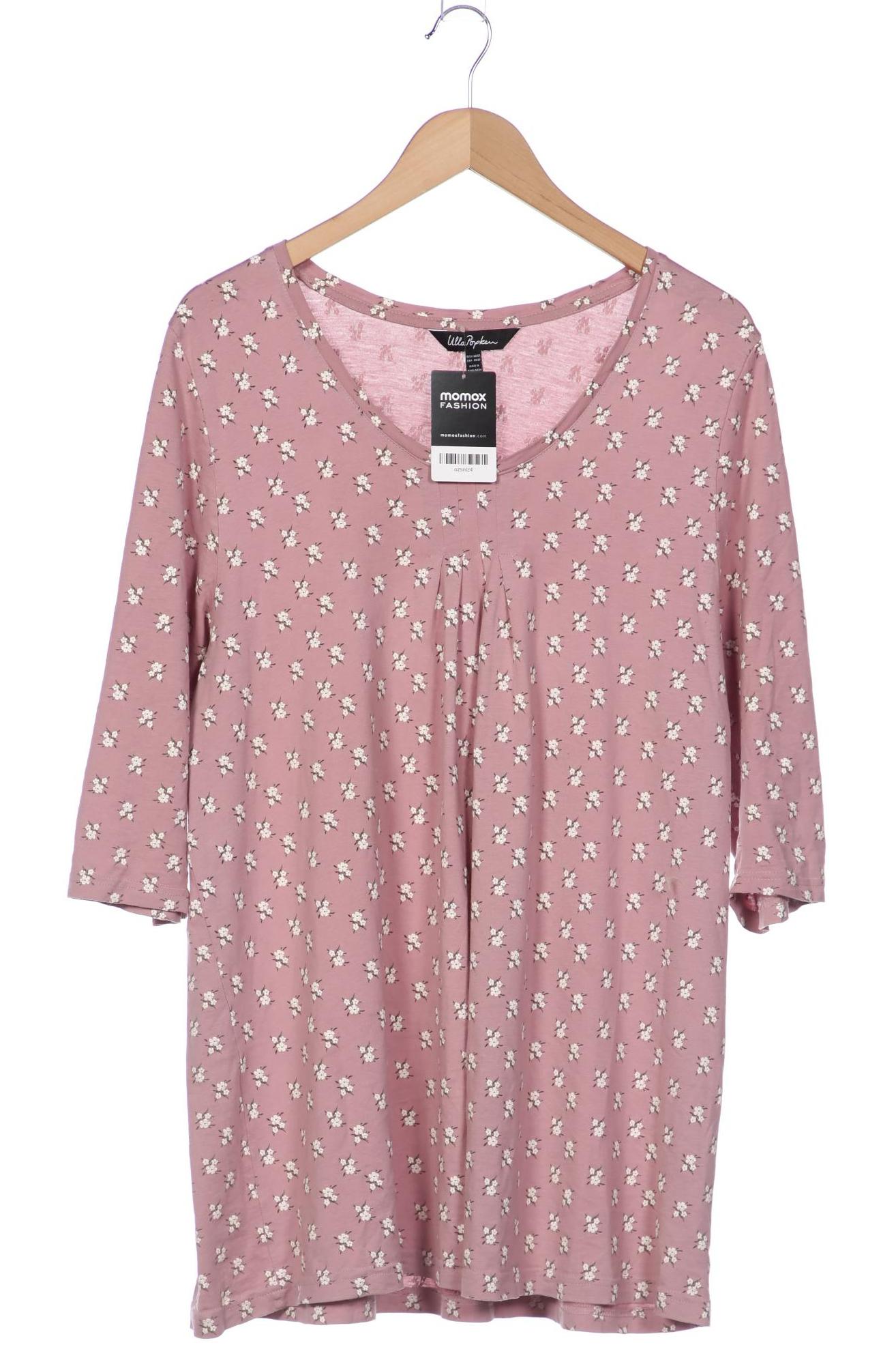 

Ulla Popken Damen Langarmshirt, pink