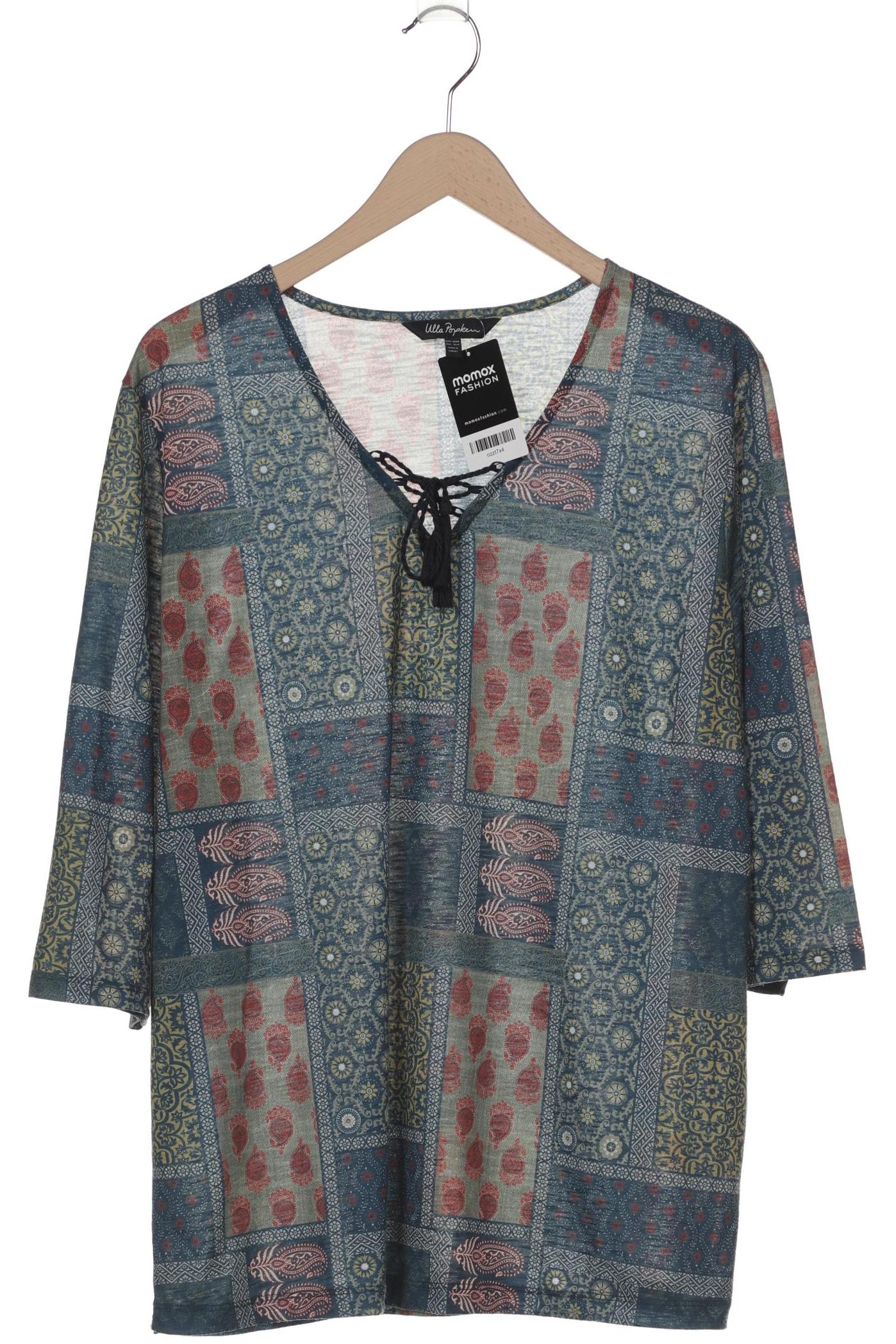 

Ulla Popken Damen Langarmshirt, grün, Gr. 46