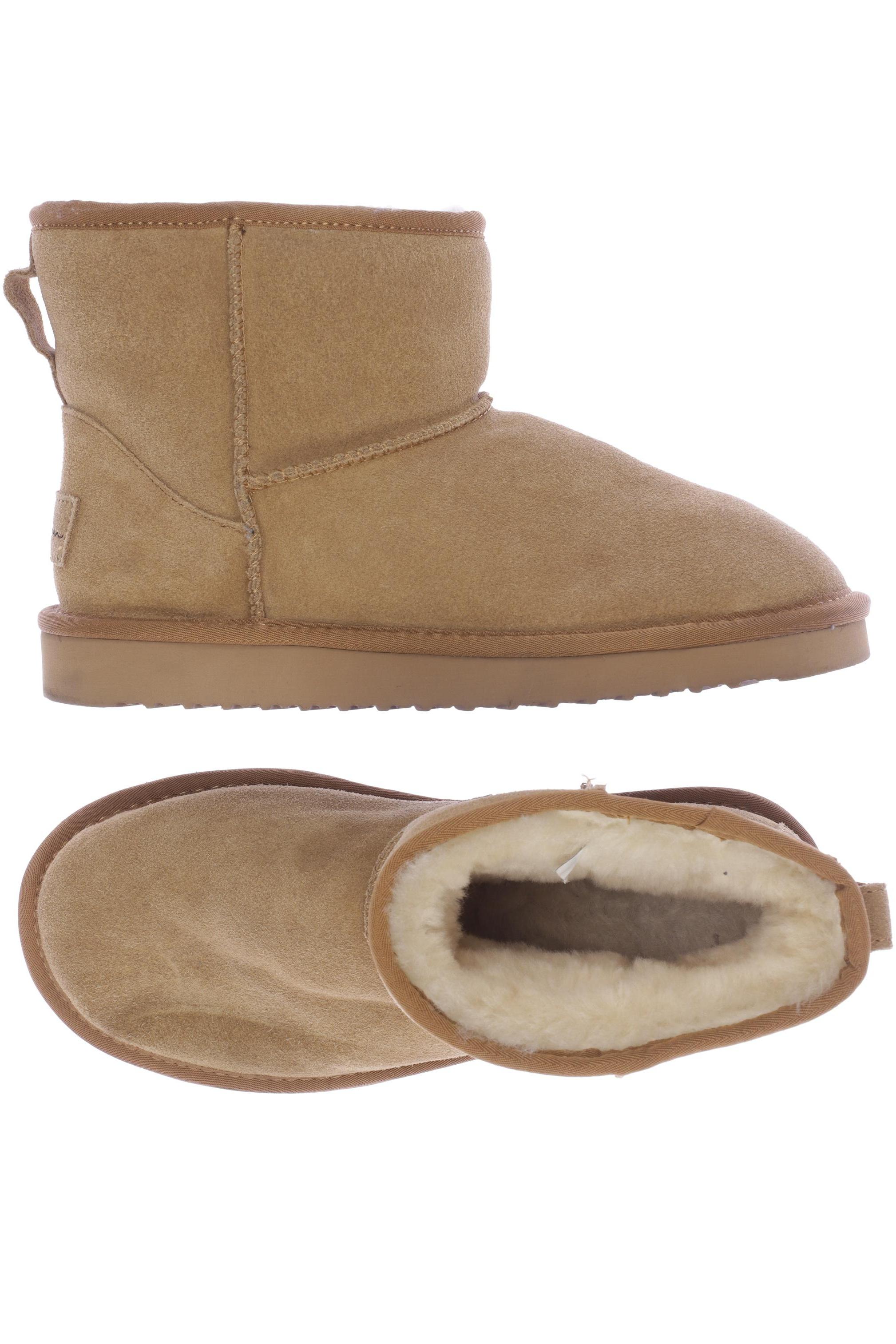 

Ulla Popken Damen Stiefelette, beige, Gr. 40