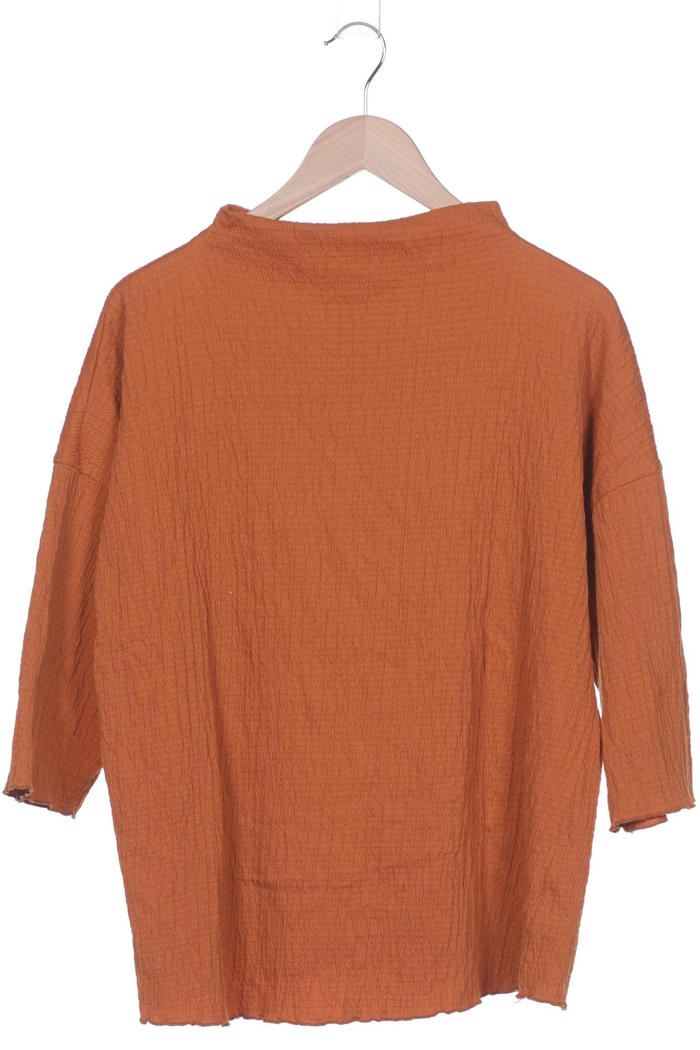 

Ulla Popken Damen Langarmshirt, orange, Gr. 46