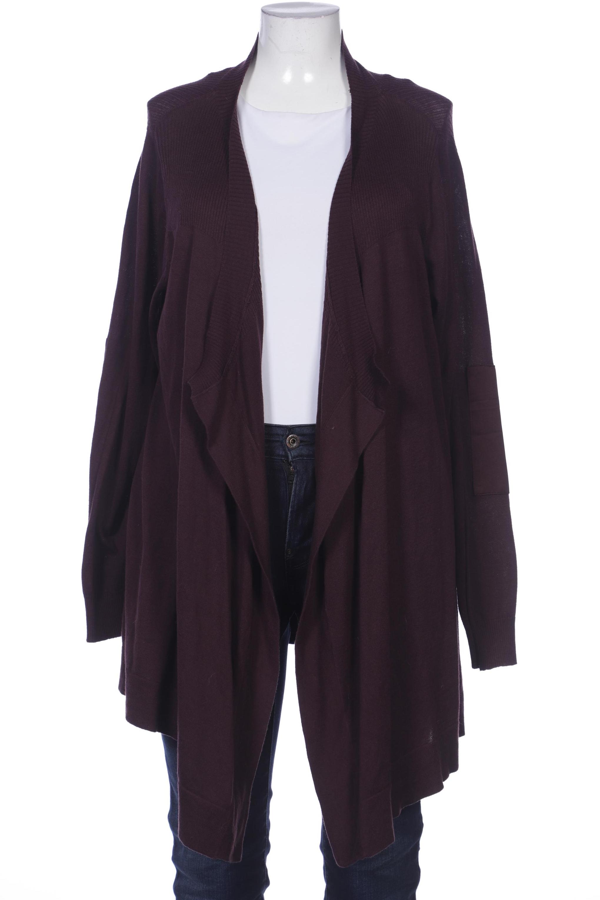 

Ulla Popken Damen Strickjacke, bordeaux, Gr. 46
