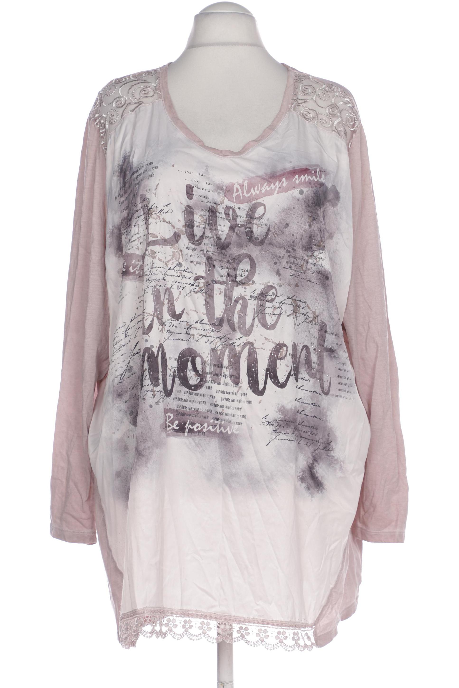 

Ulla Popken Damen Langarmshirt, pink, Gr. 54