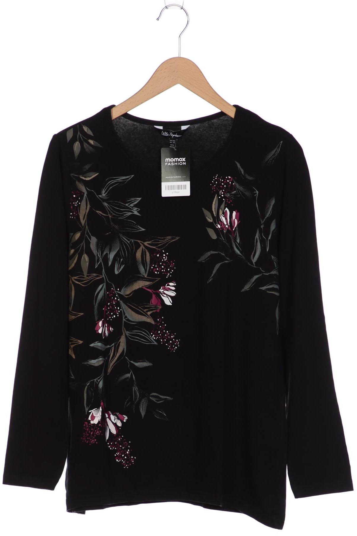 

Ulla Popken Damen Langarmshirt, schwarz