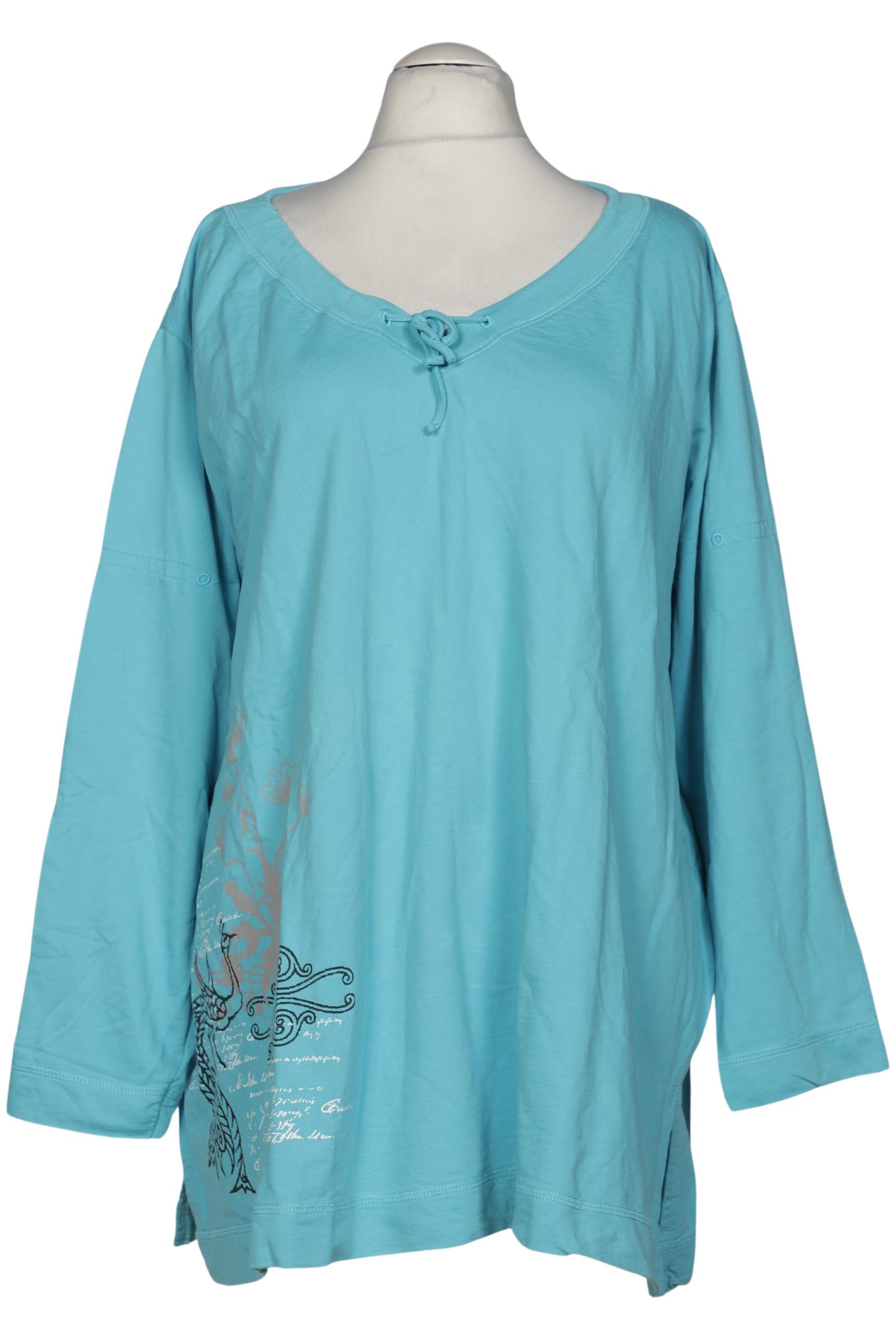 

Ulla Popken Damen Sweatshirt, hellblau, Gr. 58