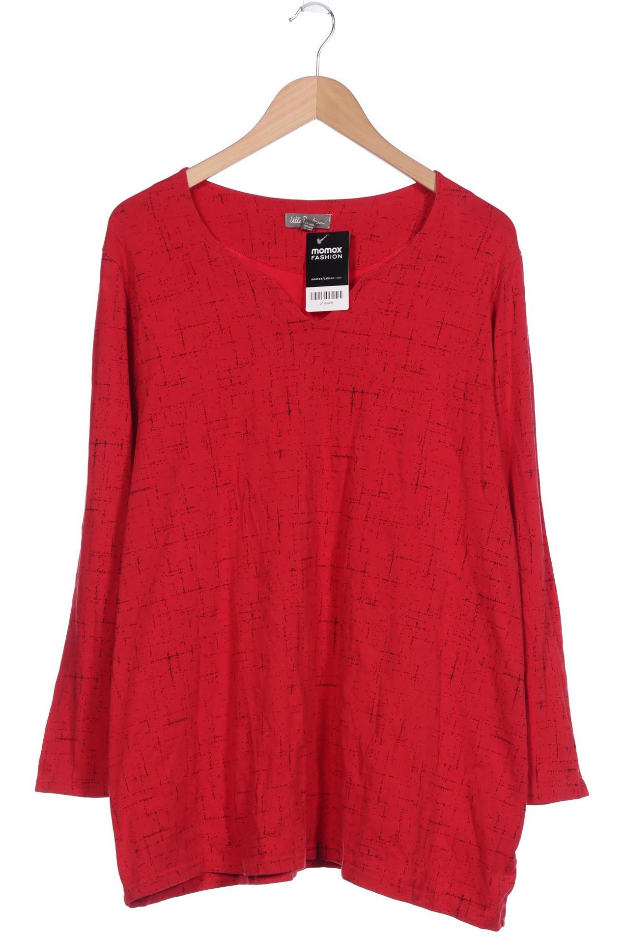 

Ulla Popken Damen Langarmshirt, rot