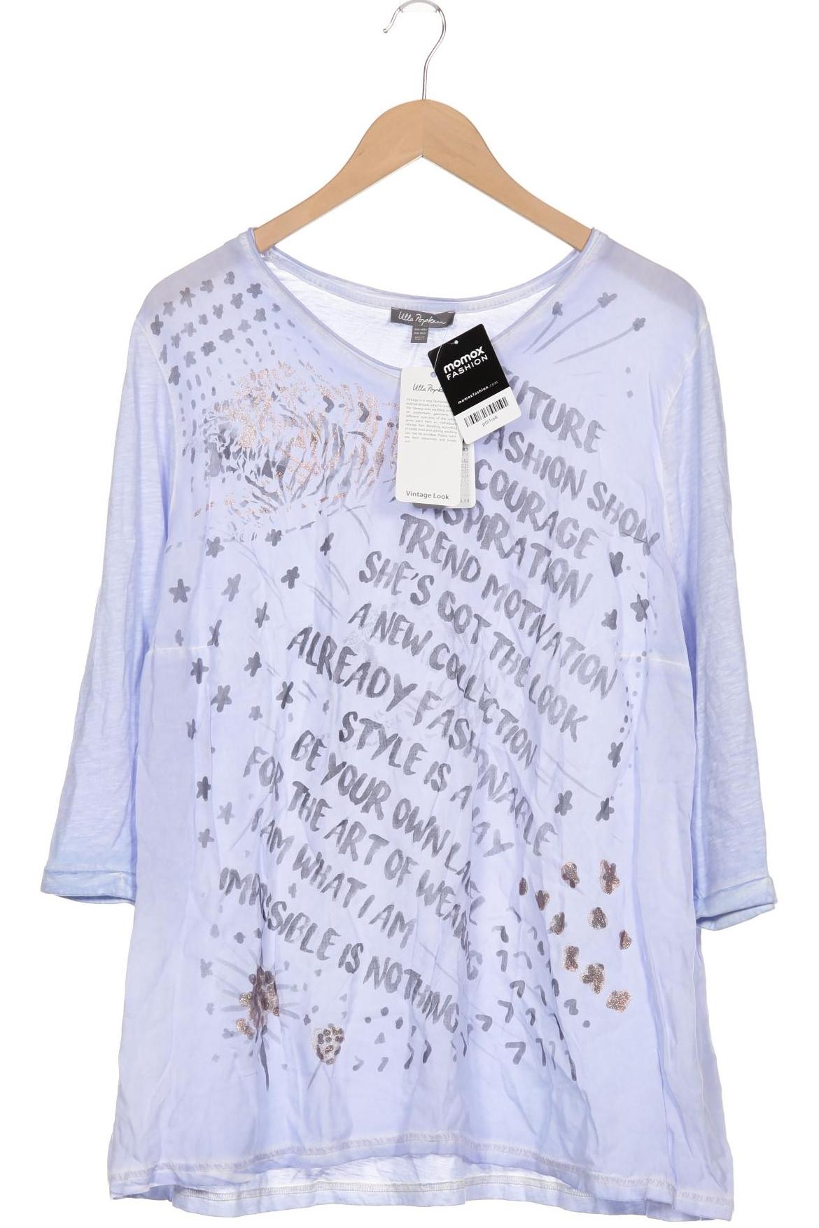 

Ulla Popken Damen Langarmshirt, hellblau, Gr. 50