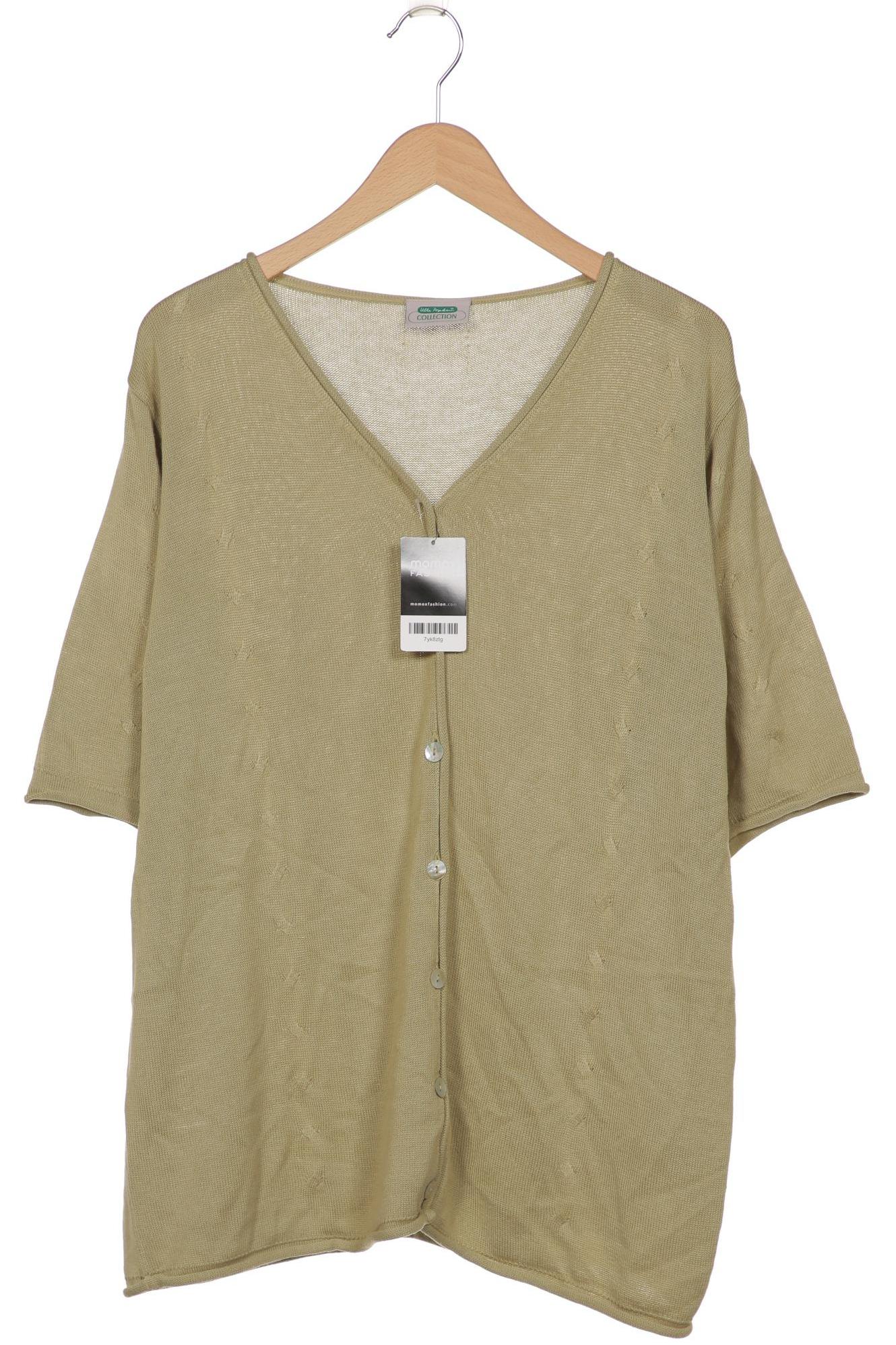 

Ulla Popken Damen Strickjacke, hellgrün, Gr. 46