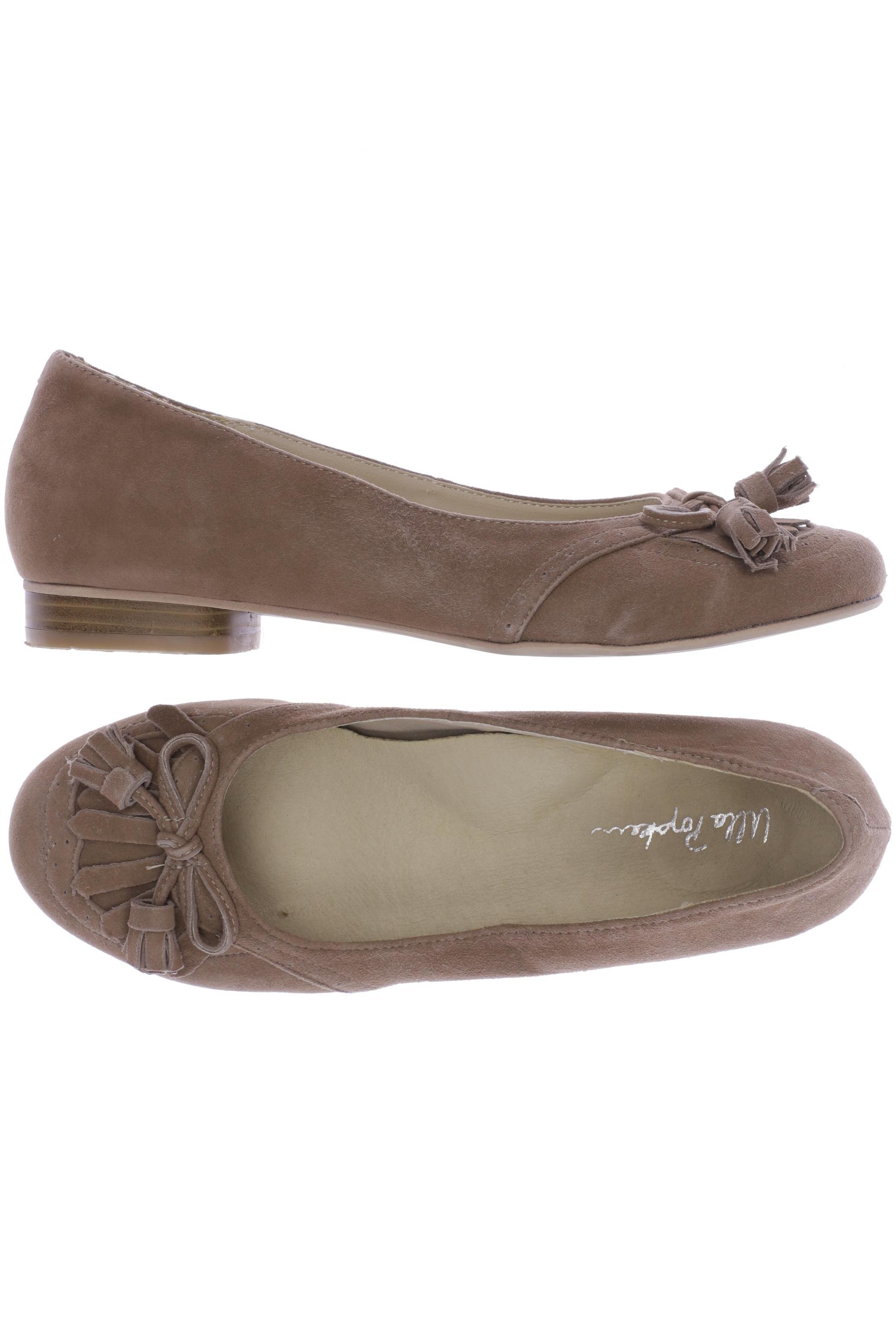 

Ulla Popken Damen Ballerinas, beige