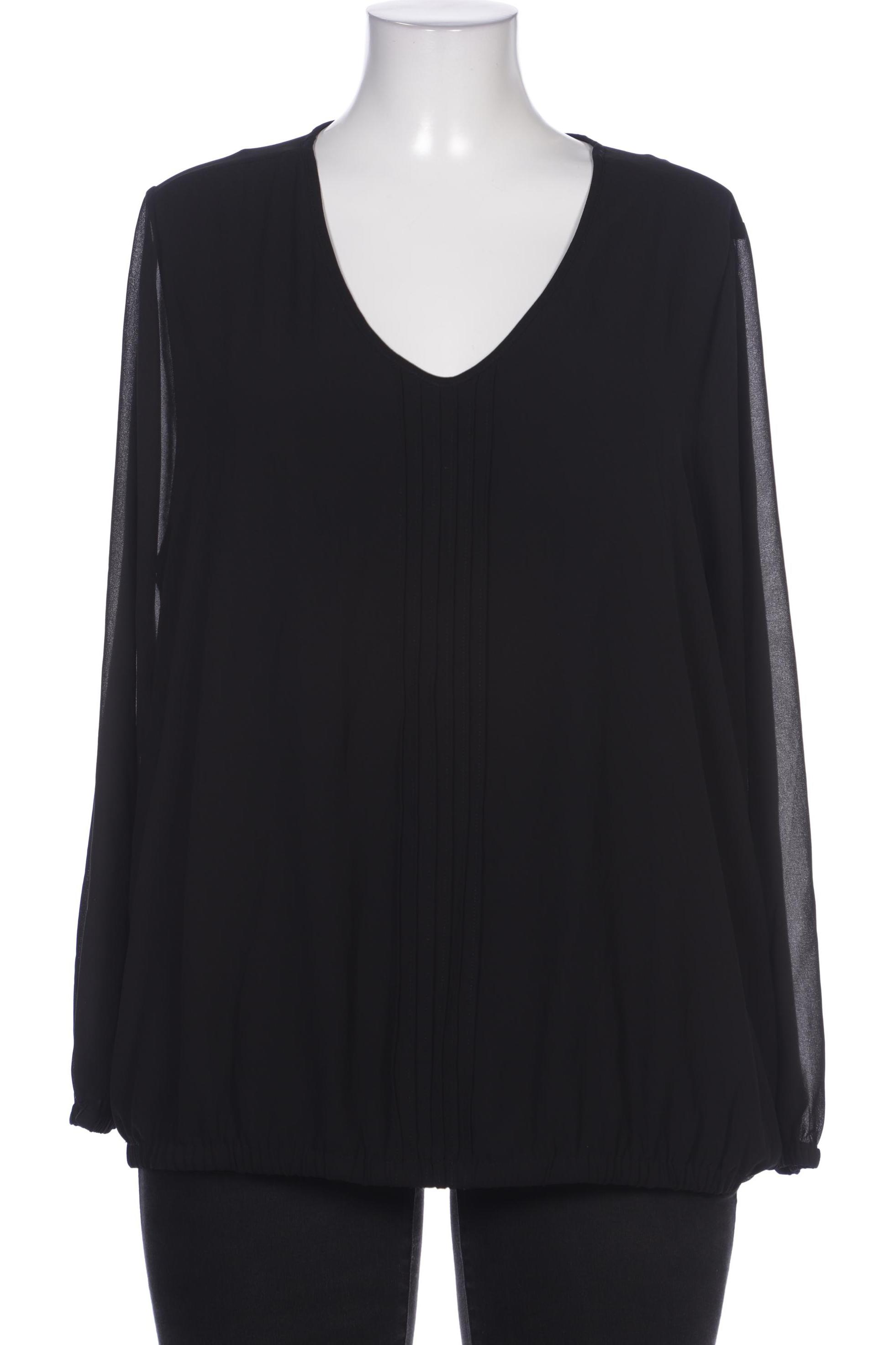 

Ulla Popken Damen Bluse, schwarz, Gr. 46