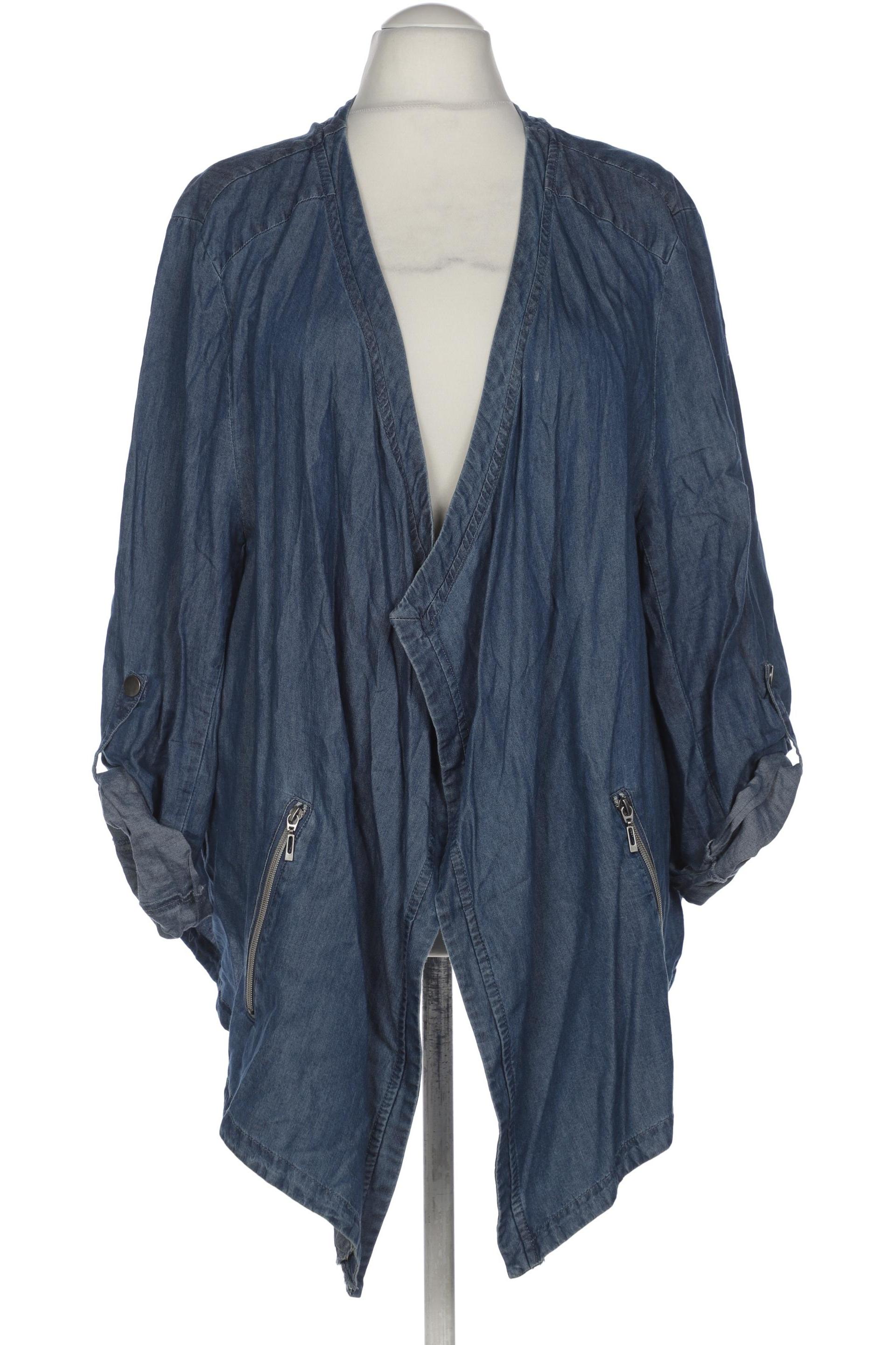 

Ulla Popken Damen Jacke, blau, Gr. 64