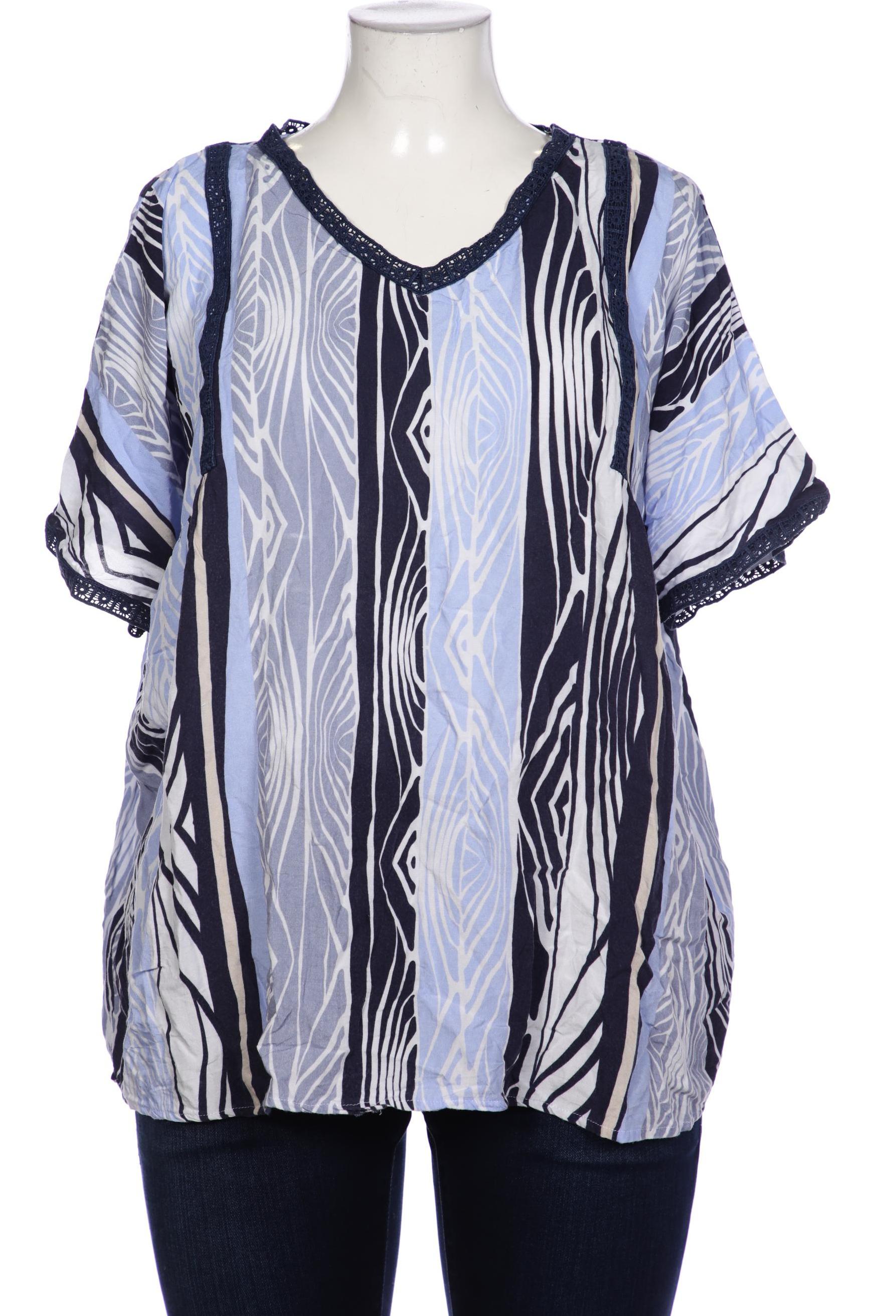 

Ulla Popken Damen Bluse, blau, Gr. 46