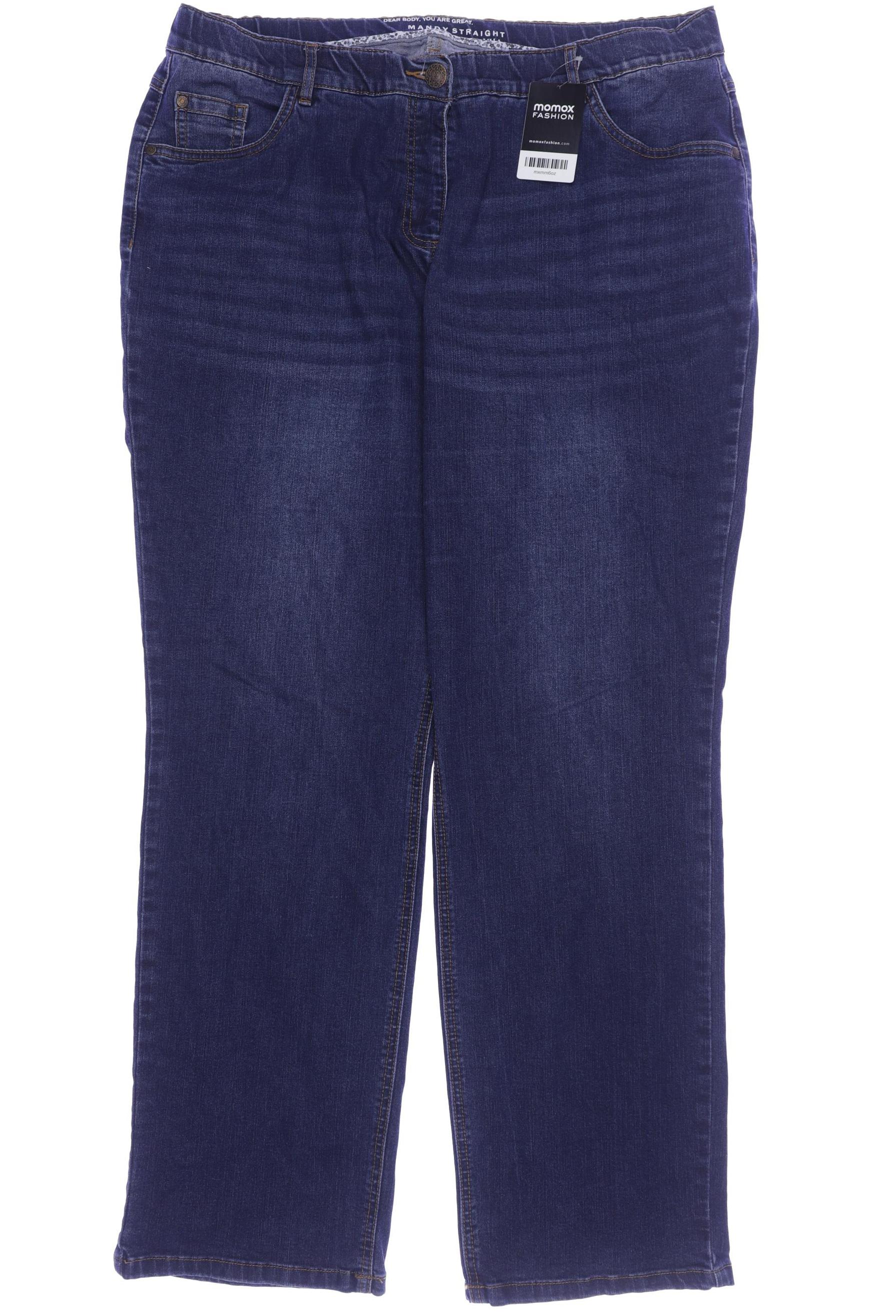 

Ulla Popken Damen Jeans, marineblau, Gr. 48
