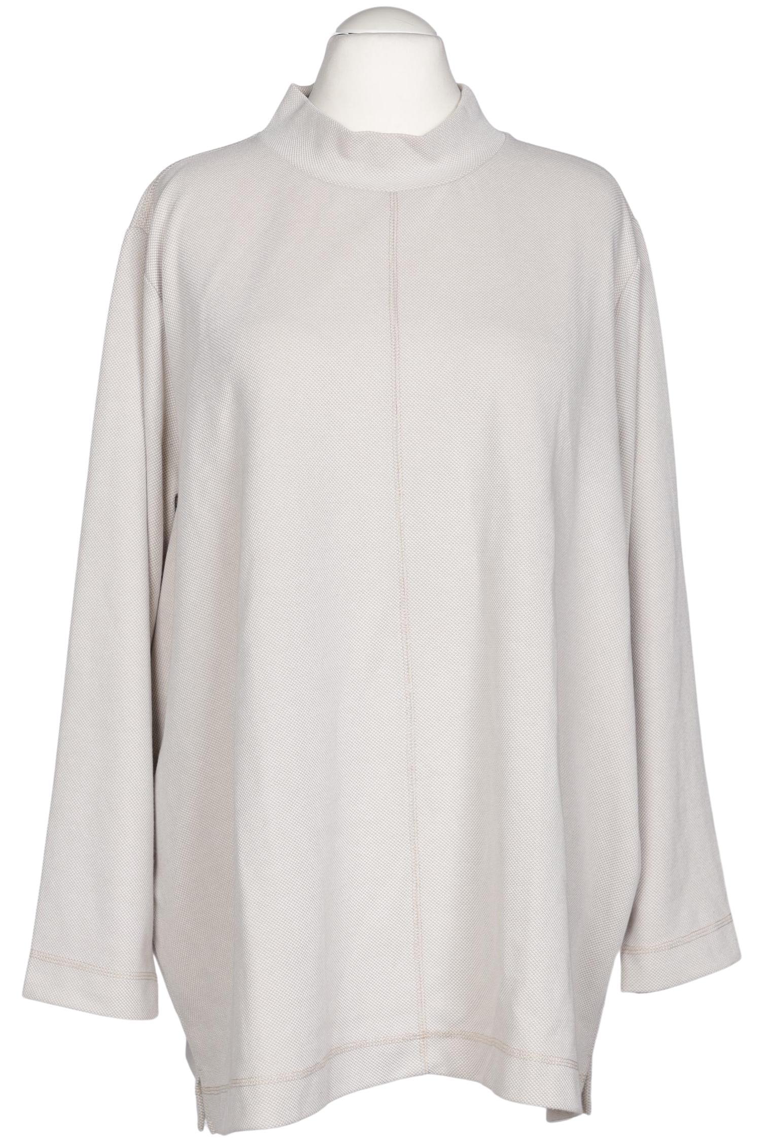 

Ulla Popken Damen Langarmshirt, cremeweiß, Gr. 58