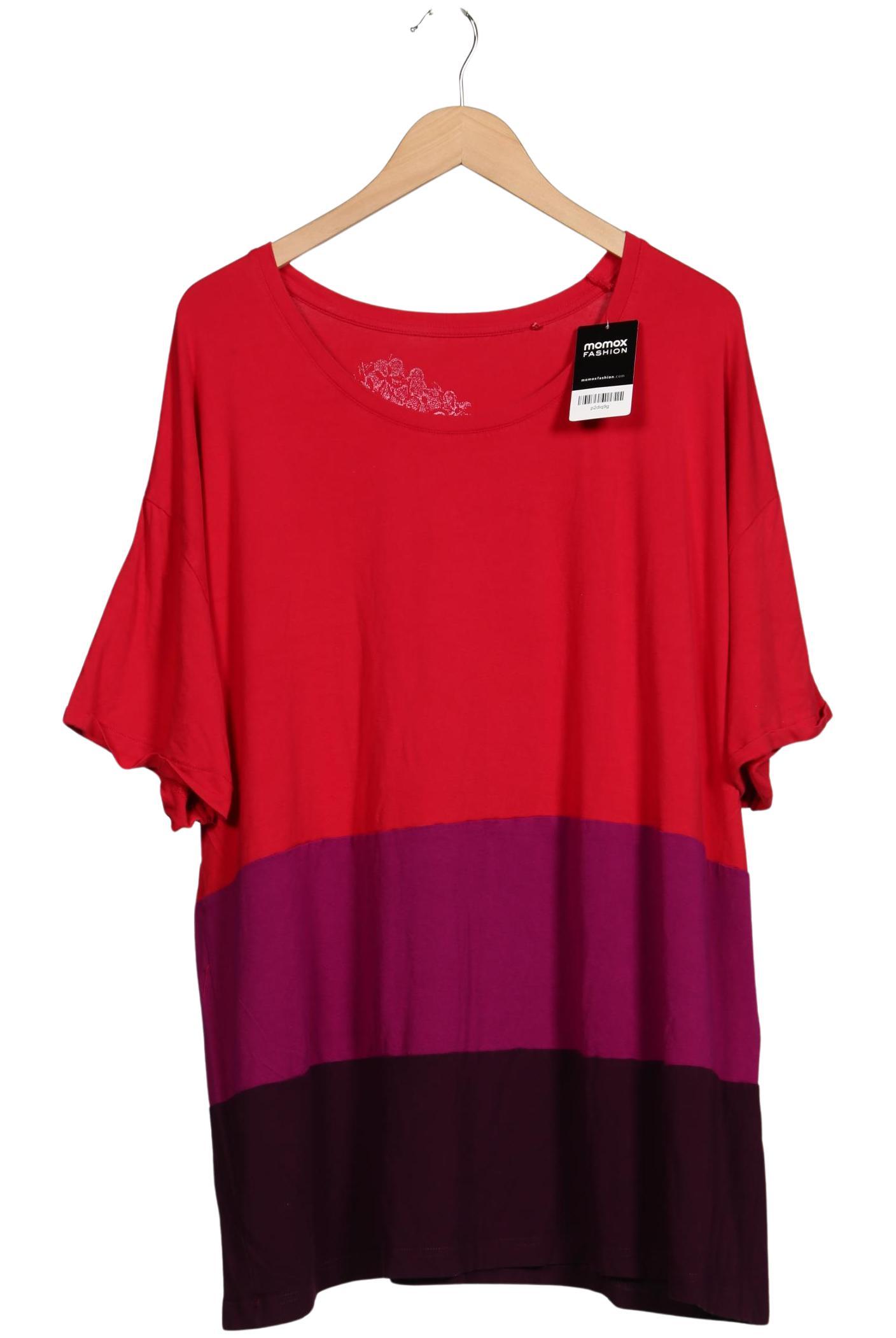 

Ulla Popken Damen T-Shirt, rot, Gr. 42