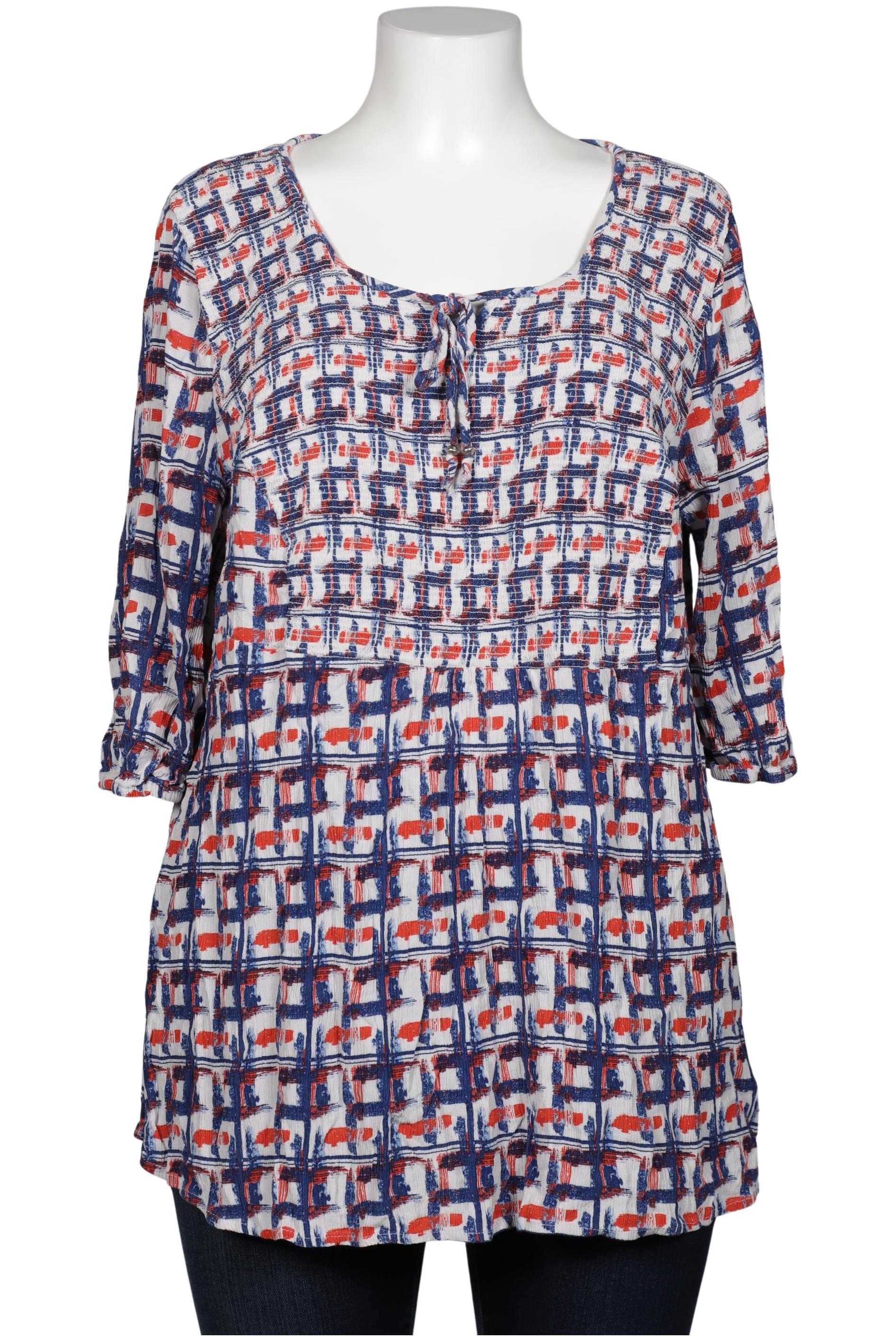 

Ulla Popken Damen Bluse, mehrfarbig, Gr. 46