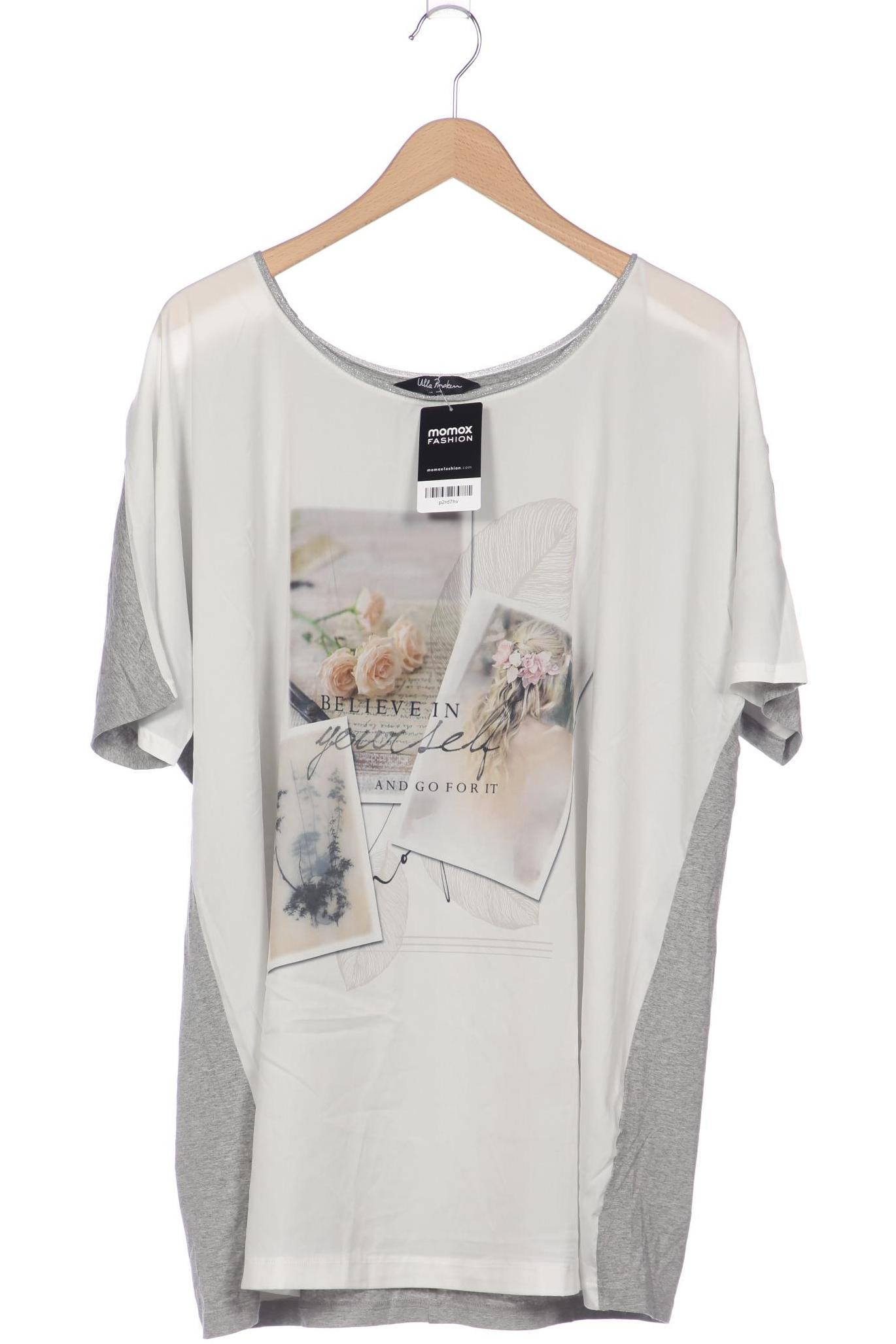 

Ulla Popken Damen T-Shirt, grau, Gr. 50